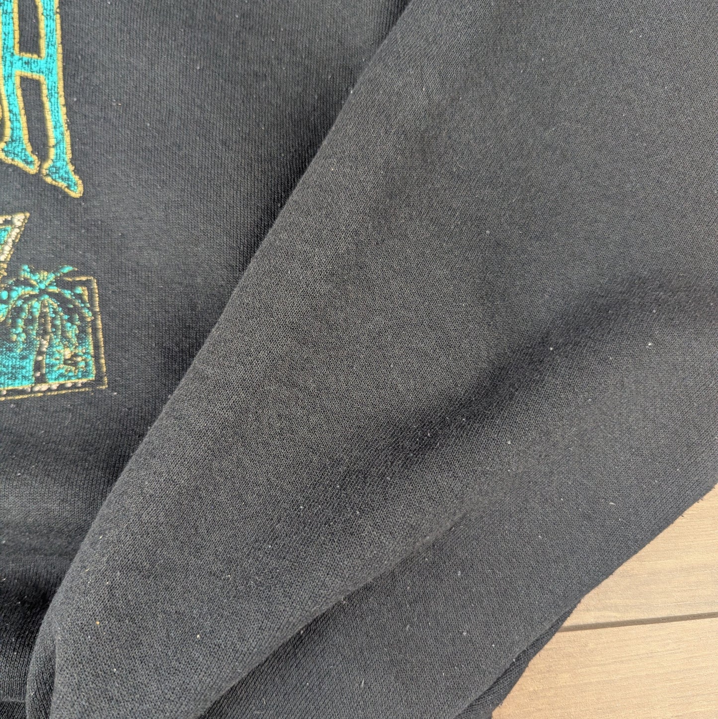 Vintage 00's Tultex Black Myrtle Beach Graphic Sweatshirt Size L