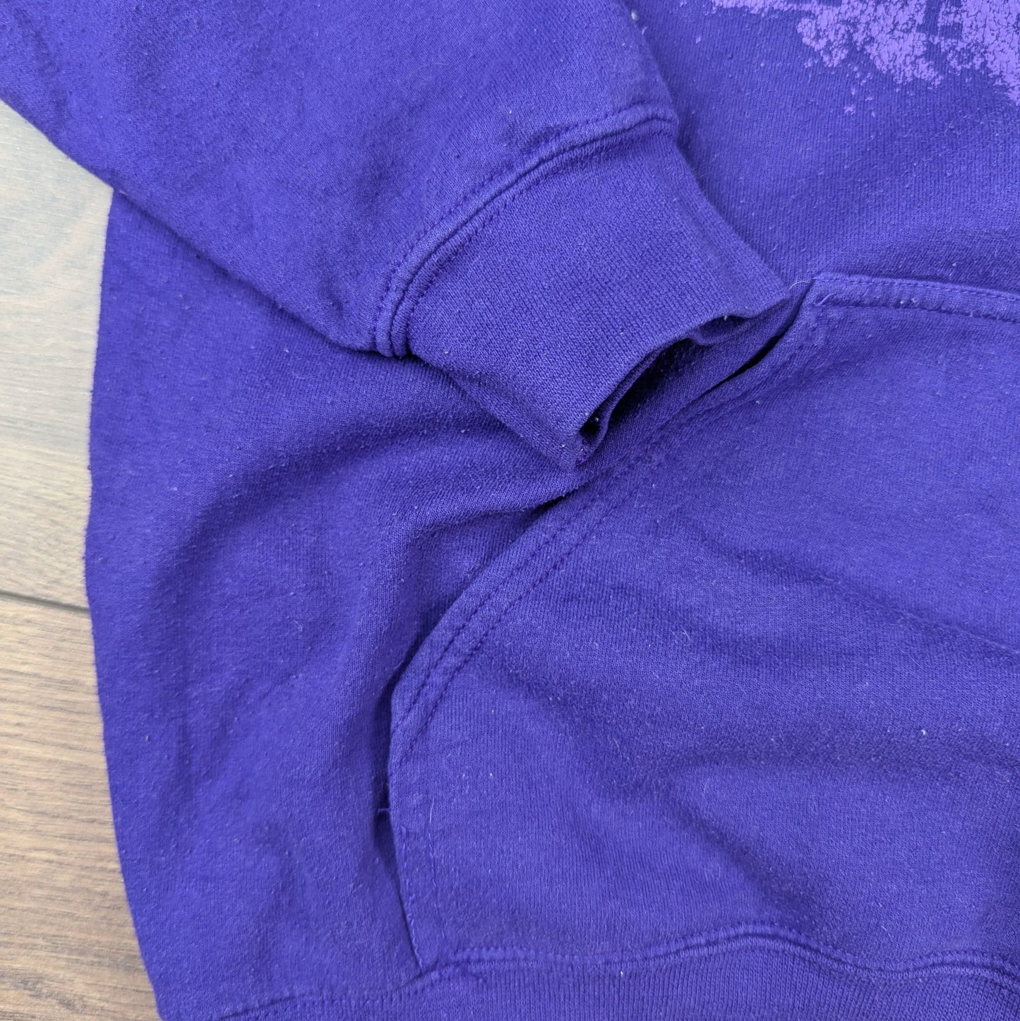 Gildan Purple Las Vegas Nevada Graphic Hoodie Size M