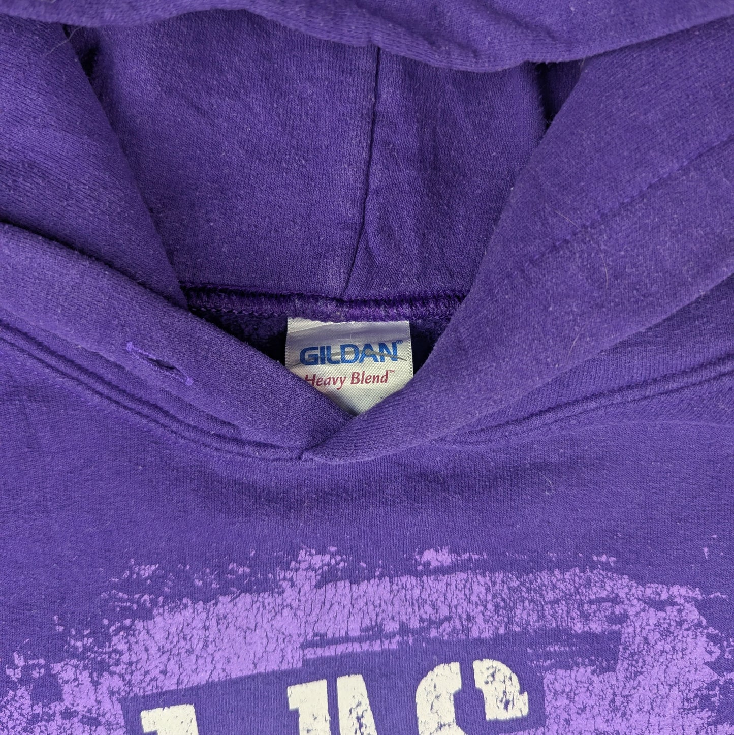Gildan Purple Las Vegas Nevada Graphic Hoodie Size M