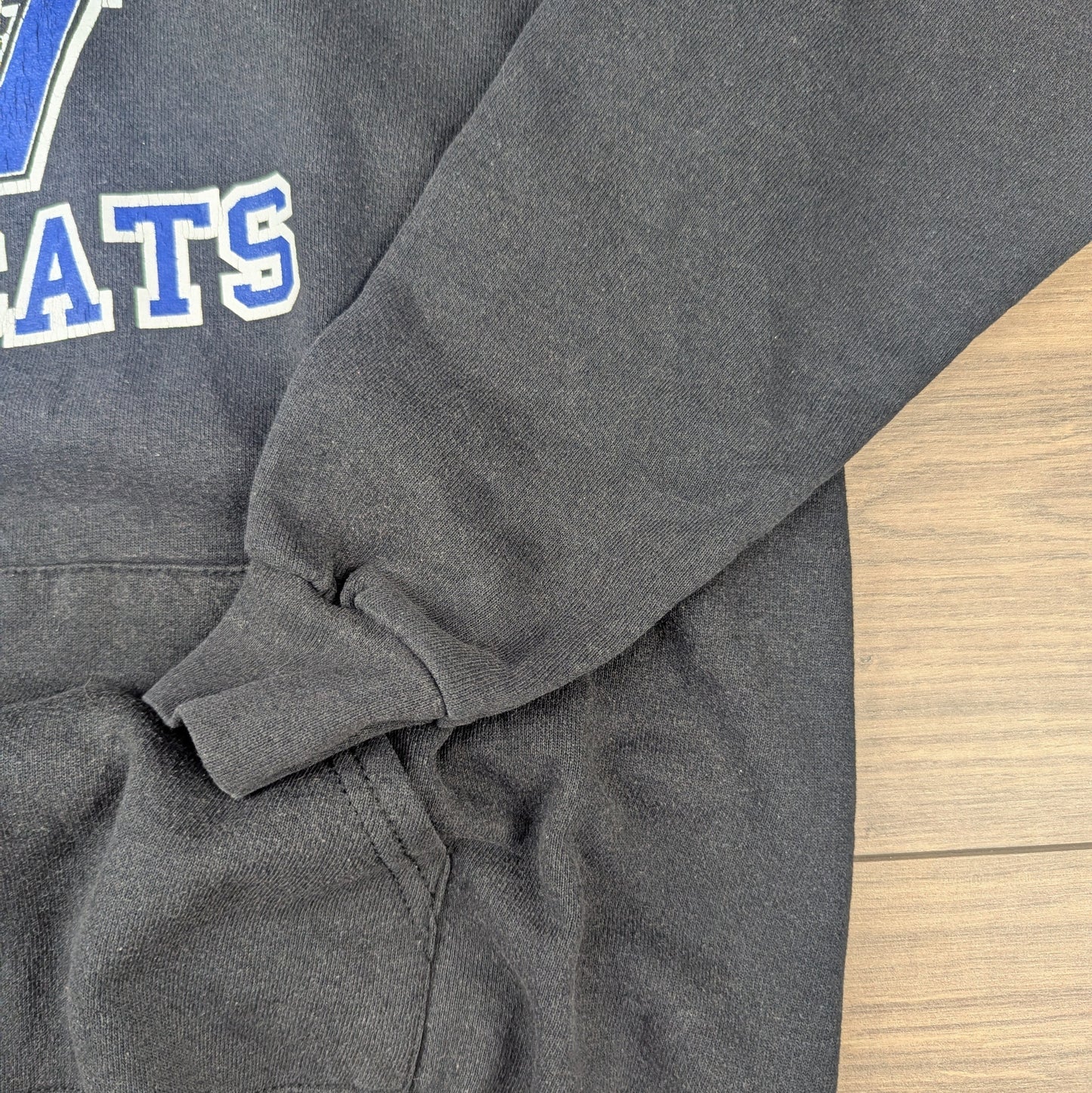 Vintage Lee Heavyweight Windward Wildcats Black Graphic Sweatshirt Size L