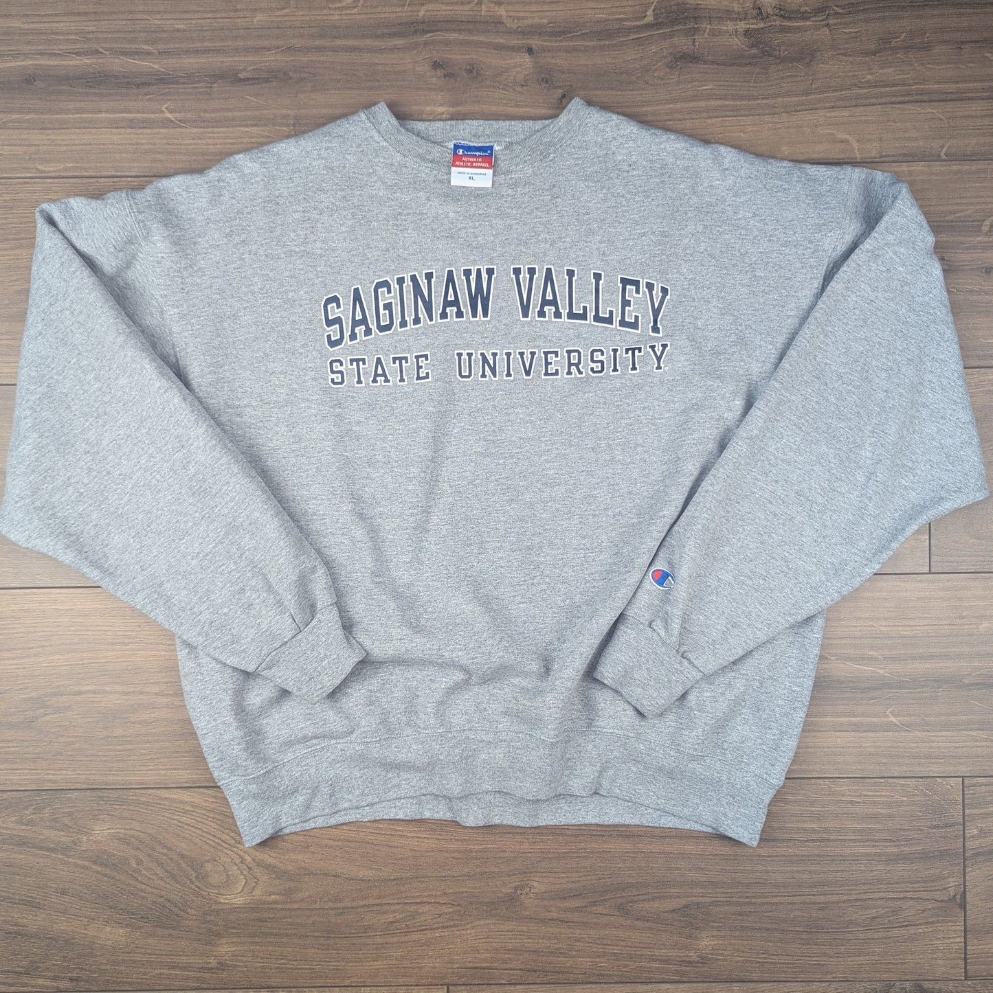 Vintage Champion Saginaw Valley College Graphic Sweatshirt Size XL