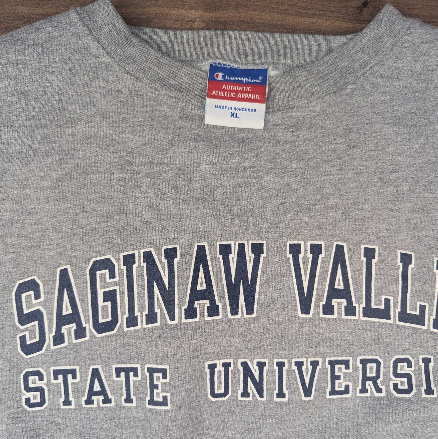 Vintage Champion Saginaw Valley College Graphic Sweatshirt Size XL