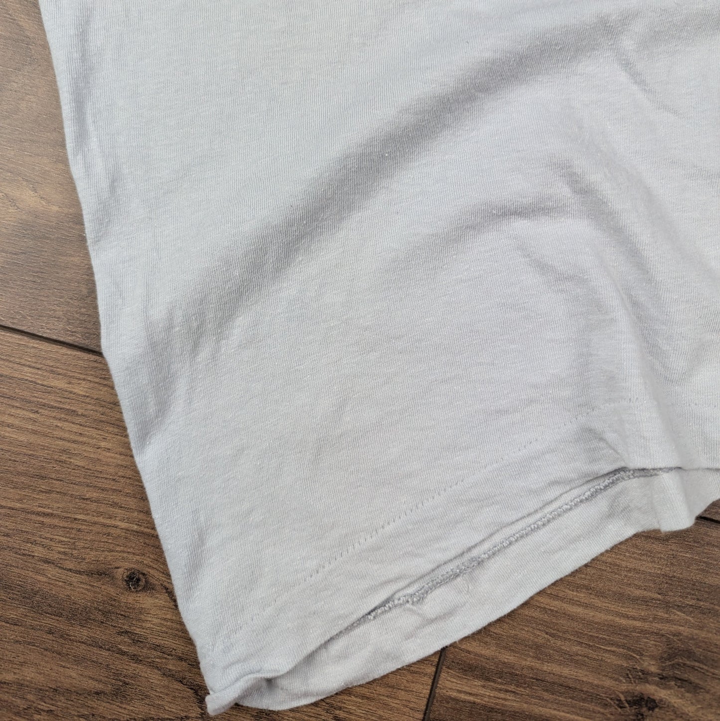 Grey 90's Single Stitch Funny Cartoon Comic Graphic T-shirt Size S