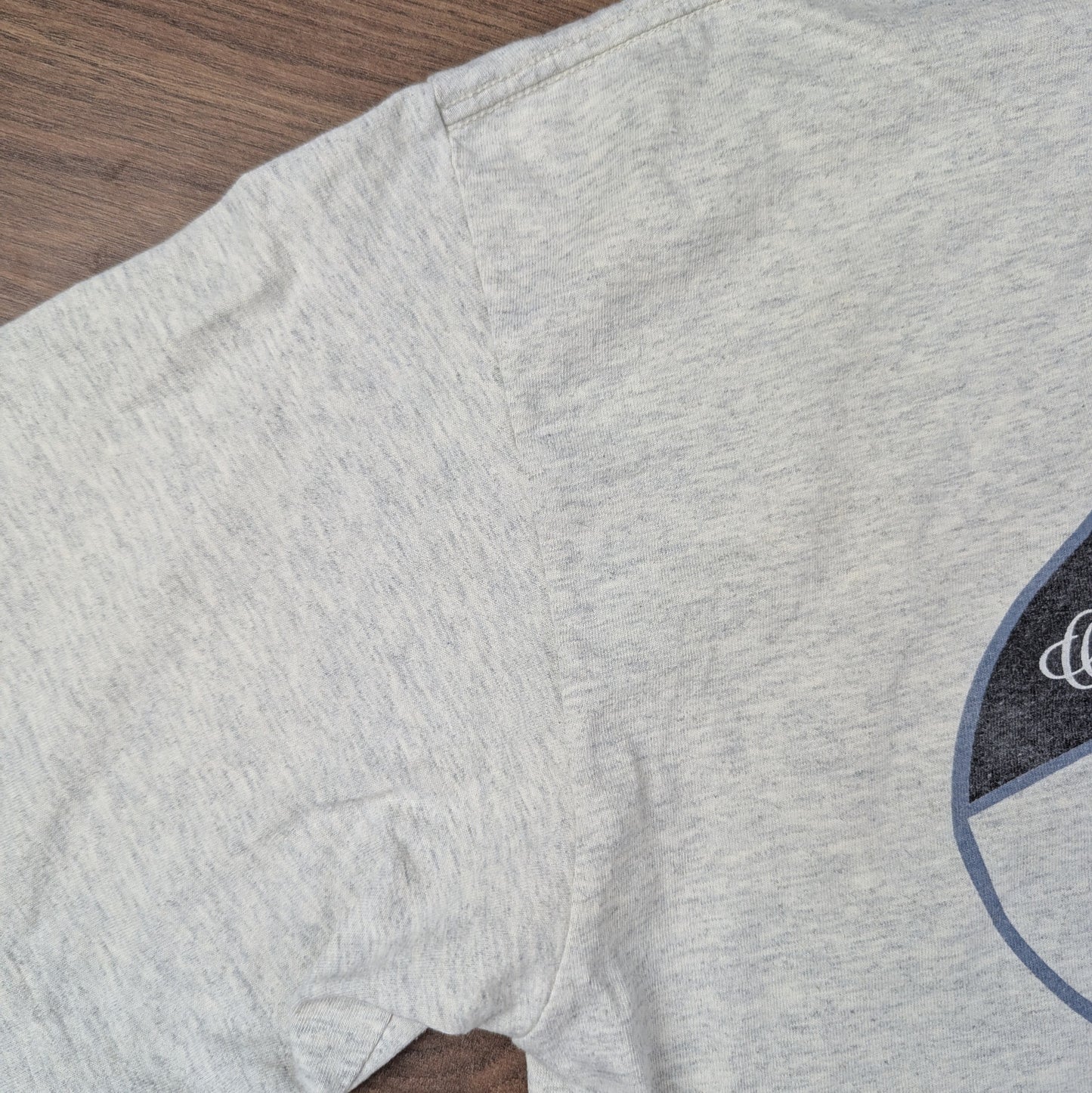 Grey 90's Single Stitch Vintage Hang Ten Surf Graphic T-Shirt Made in USA Size L