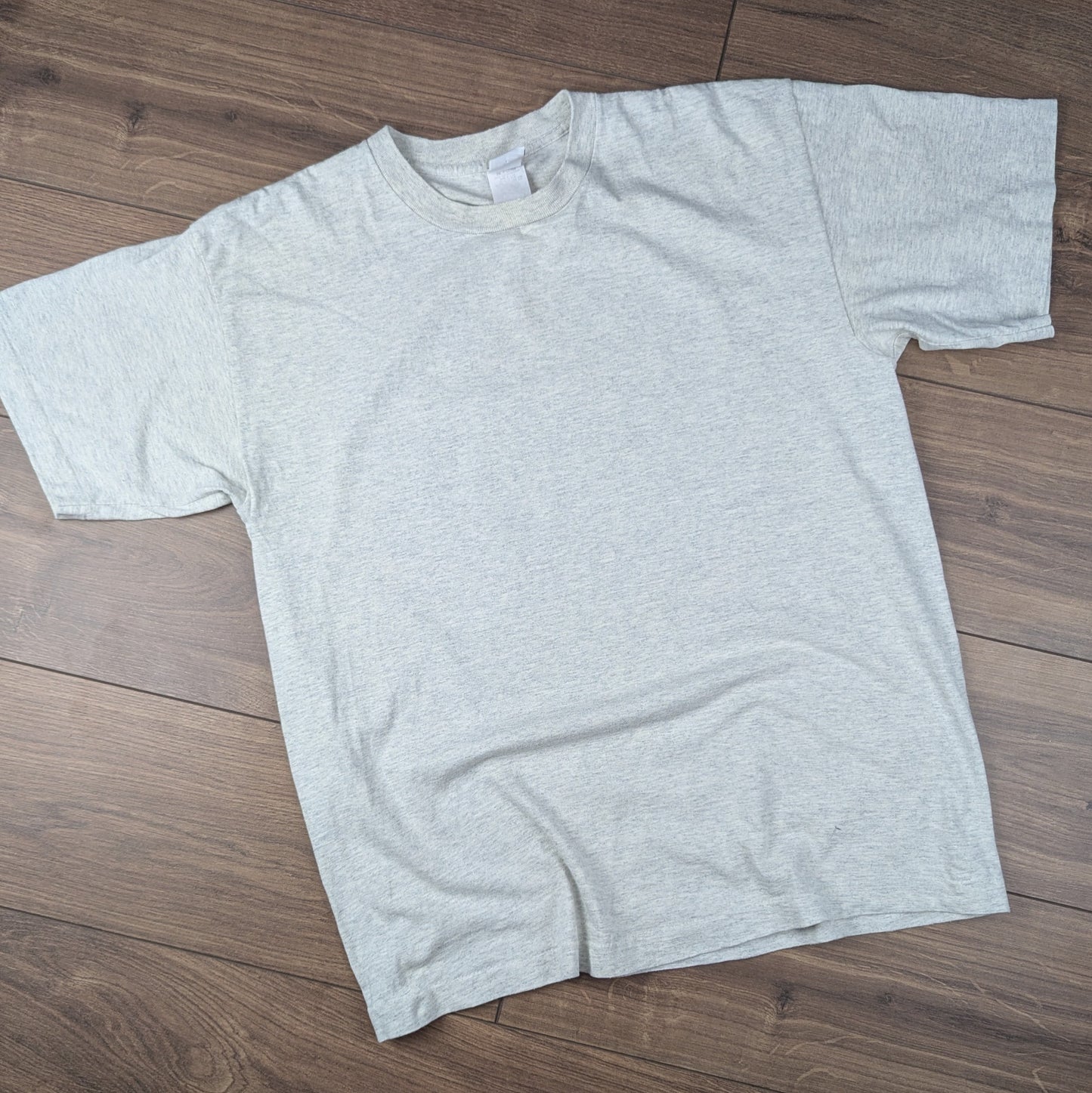 Grey 90's Single Stitch Vintage Hang Ten Surf Graphic T-Shirt Made in USA Size L