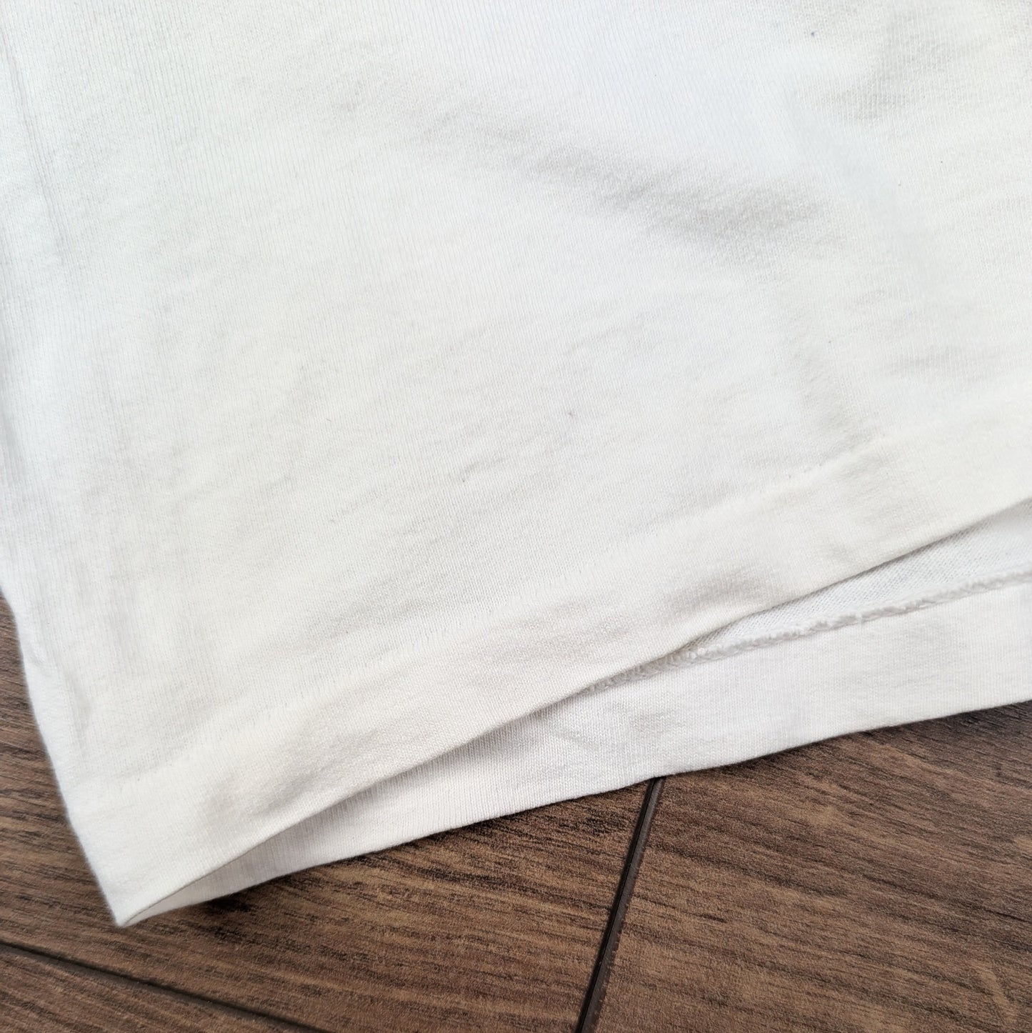 White Vintage 90's Single Stitch Rocky Mountain Clothing Co Made in USA Size M
