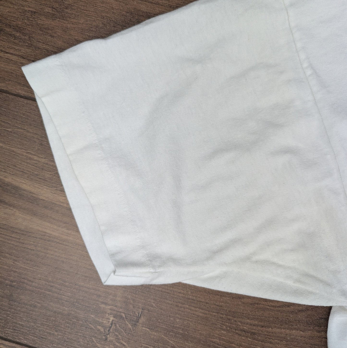 White Vintage '90s Single Stitch Tommy USA Fruit of the Loom T-Shirt Size XL