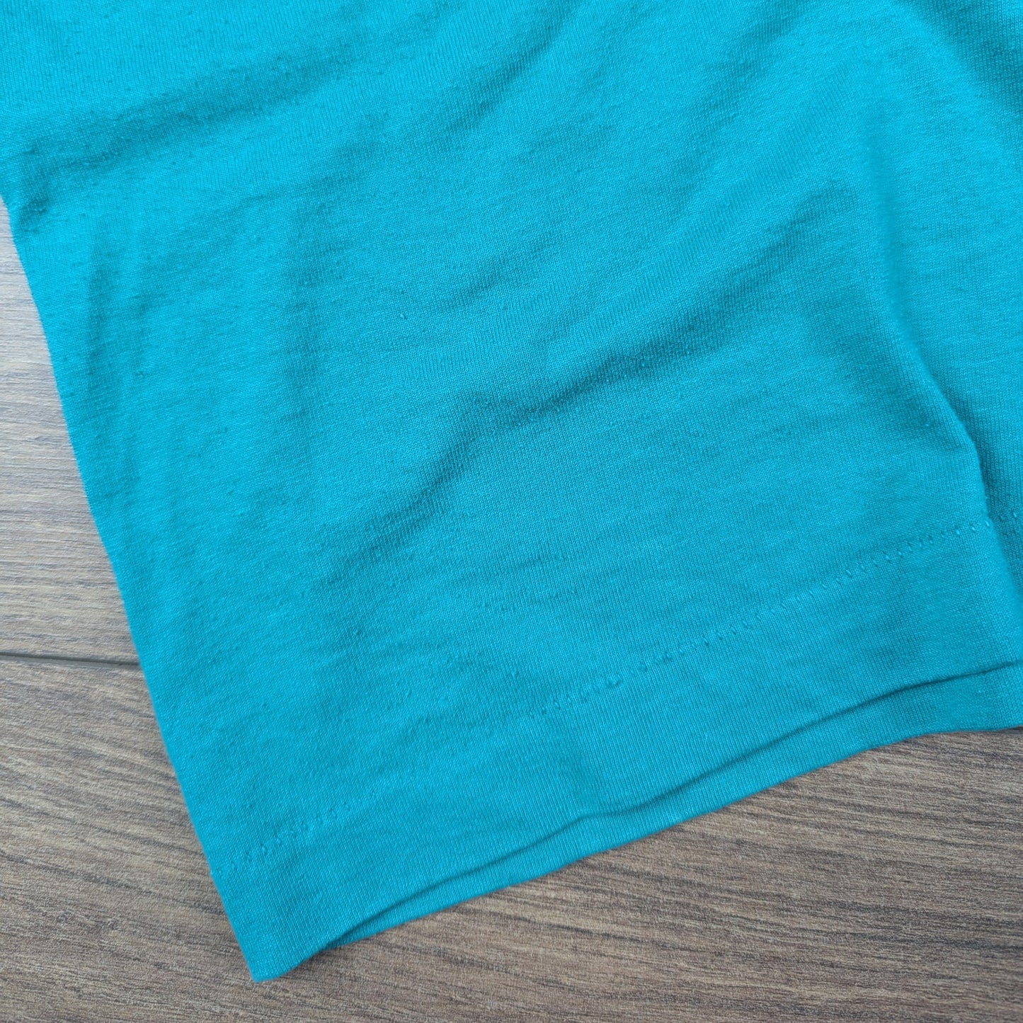 Vintage 90's Green Single Stitch Purple Freshman Paw Graphic T-Shirt Size XL