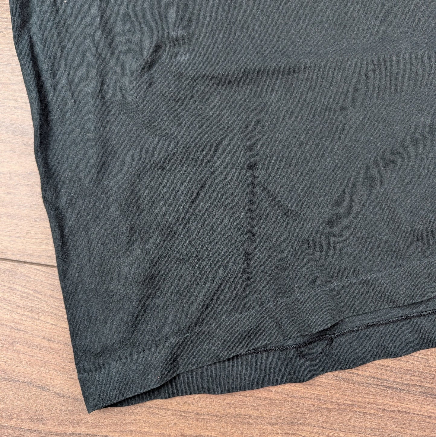 Vintage 90's Black Single Stitch The Varsity Graphic T-Shirt Size XXL
