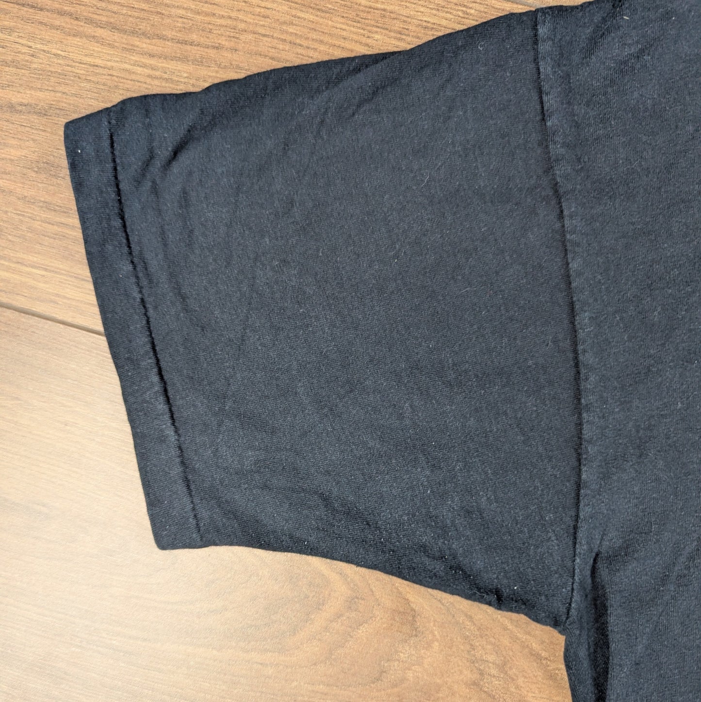 Vintage 90's Single Stitch Black Wolf Cactus Art Graphic T-shirt Size XL