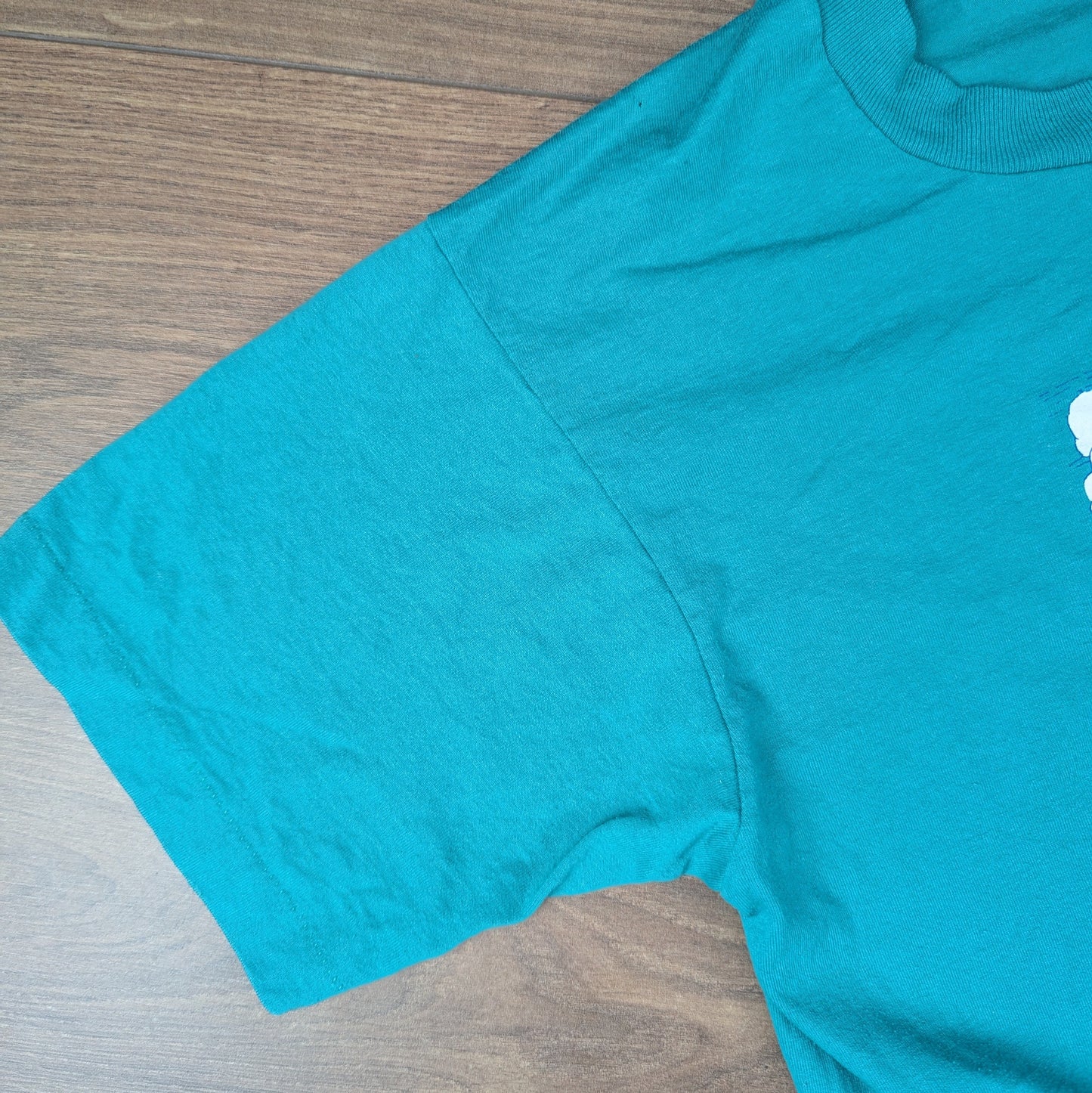 Vintage 90s Single Stitch Green John 3:16 Baptiste Church T-shirt Size L
