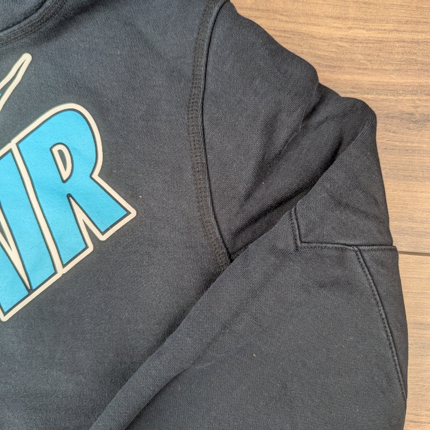 90's Vintage Thick Nike Air Graphic Hoodie Men's S
