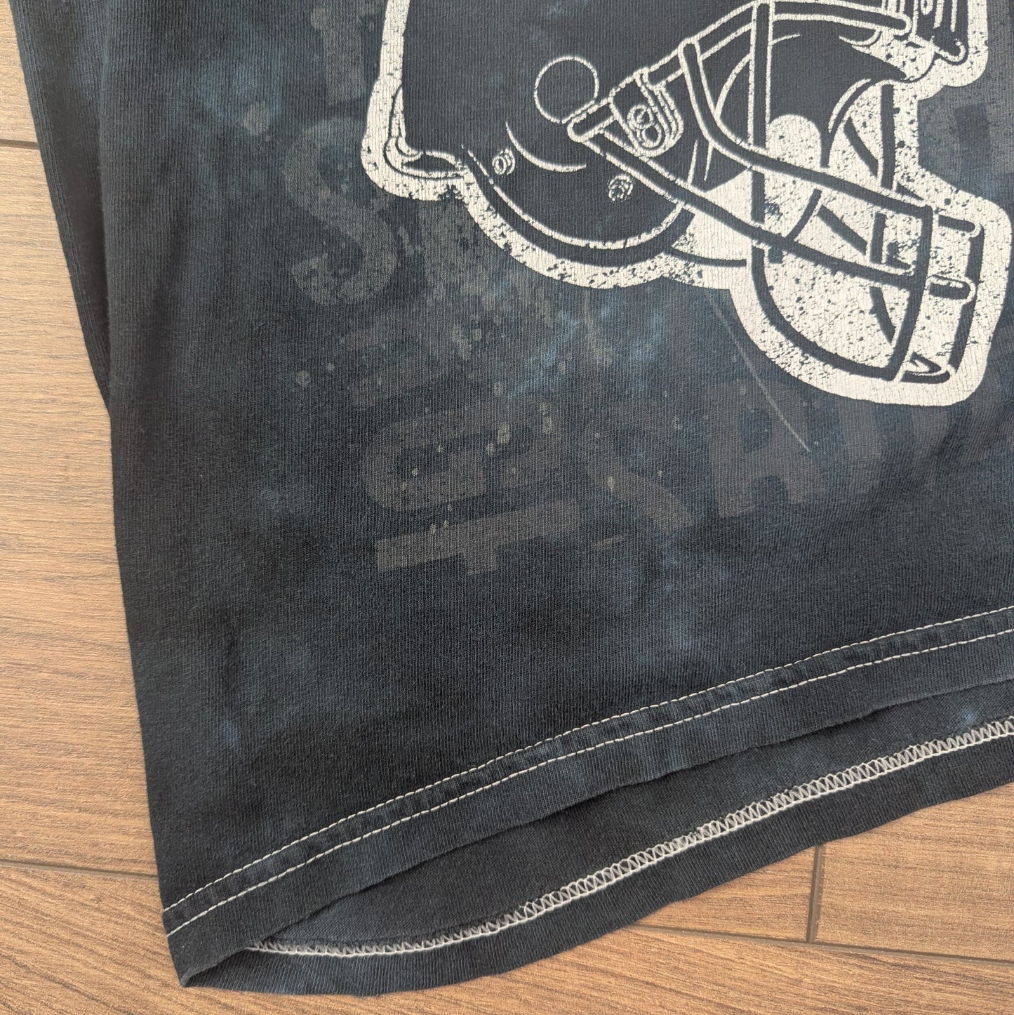 Black Tie-Dye Pittsburgh Steelers NFL T-Shirt Size XL