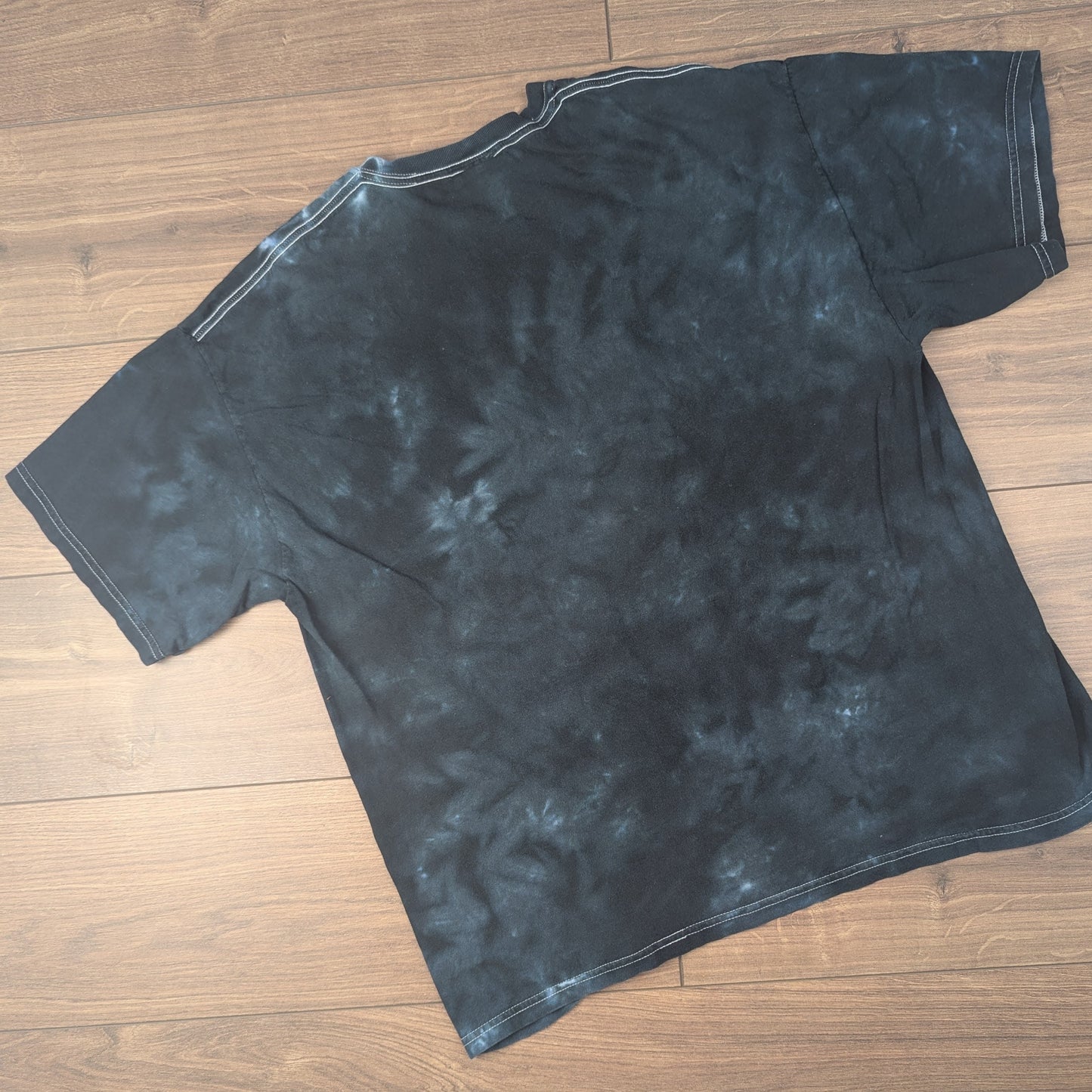 Black Tie-Dye Pittsburgh Steelers NFL T-Shirt Size XL