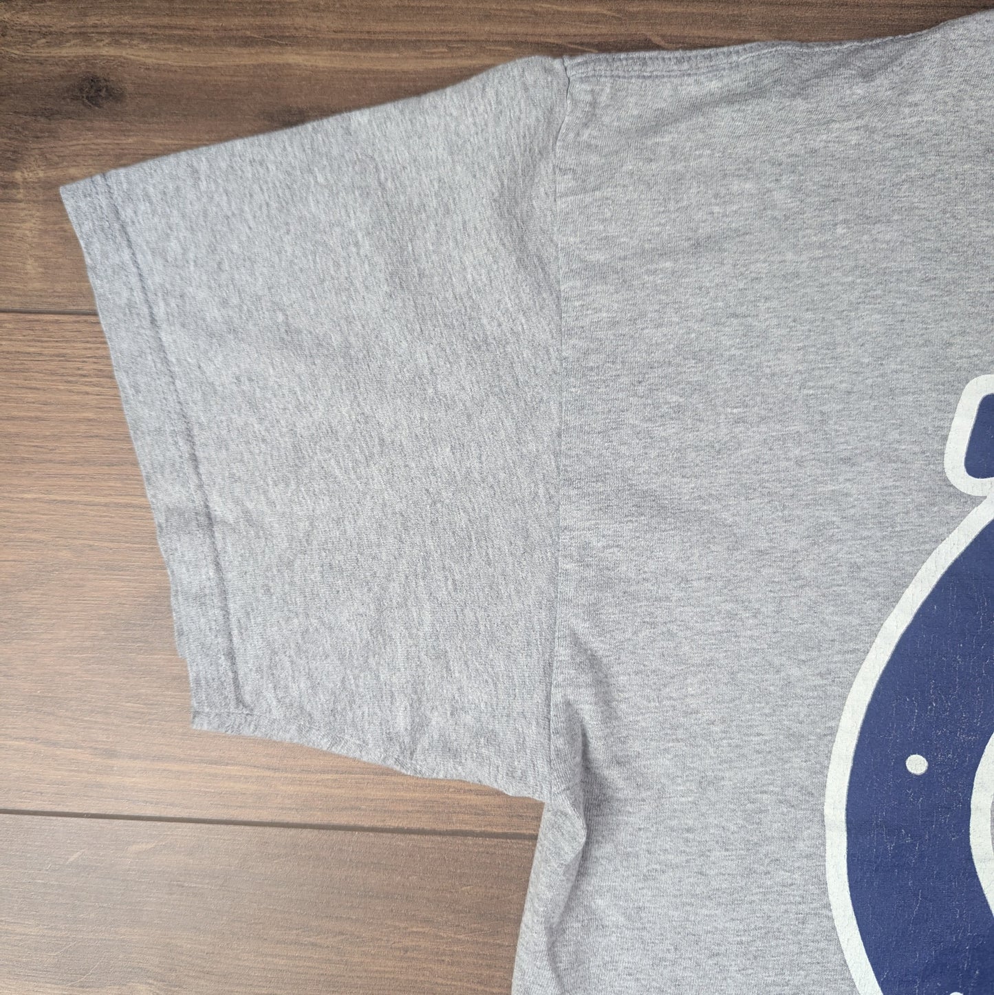 Grey NFL 00's Vintage Colts Team Graphic T-Shirt Size XL