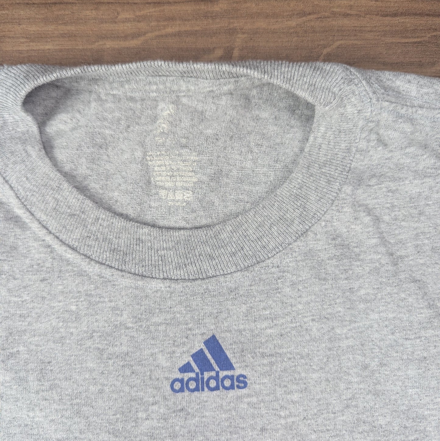Grey Adidas Los Angeles Clippers NBA Long Sleeve T-Shirt Size XL
