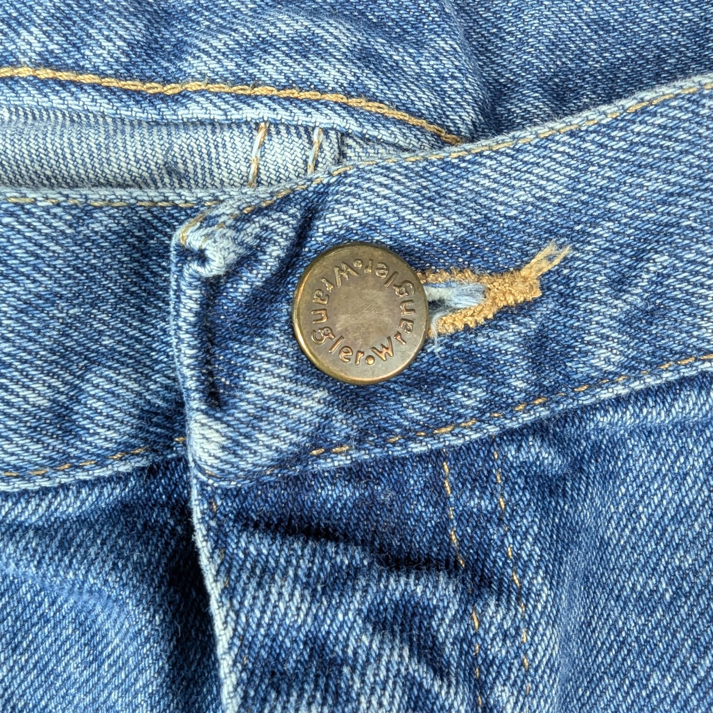 Blue Vintage Wrangler Denim Jorts Jean Shorts W38