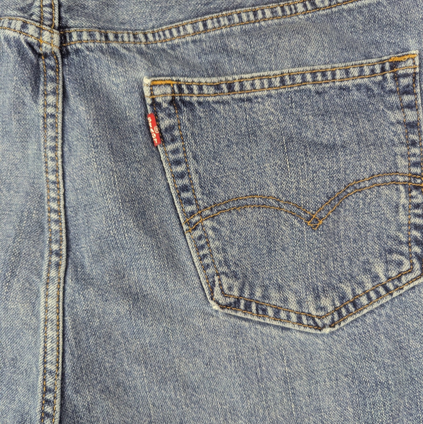 Blue Levi's 505 Denim Jorts Jean Shorts W40