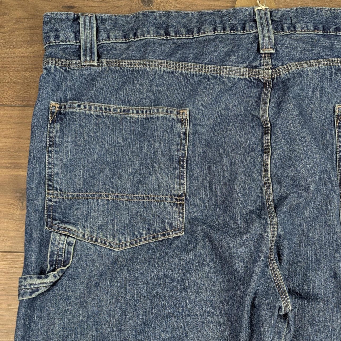Blue Levi's Carpenter Jeans Baggy Cargo Hip-Hop Skater Straight Leg W46 L28