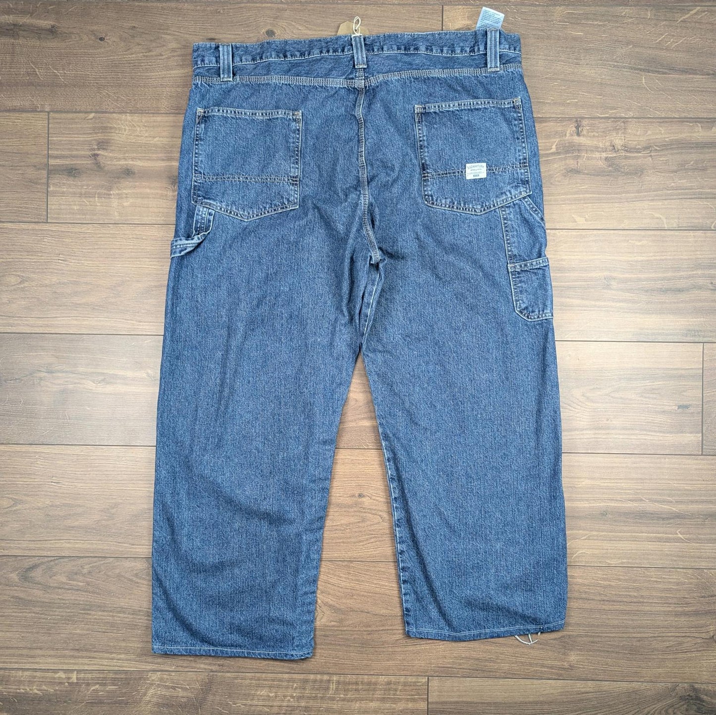 Blue Levi's Carpenter Jeans Baggy Cargo Hip-Hop Skater Straight Leg W46 L28