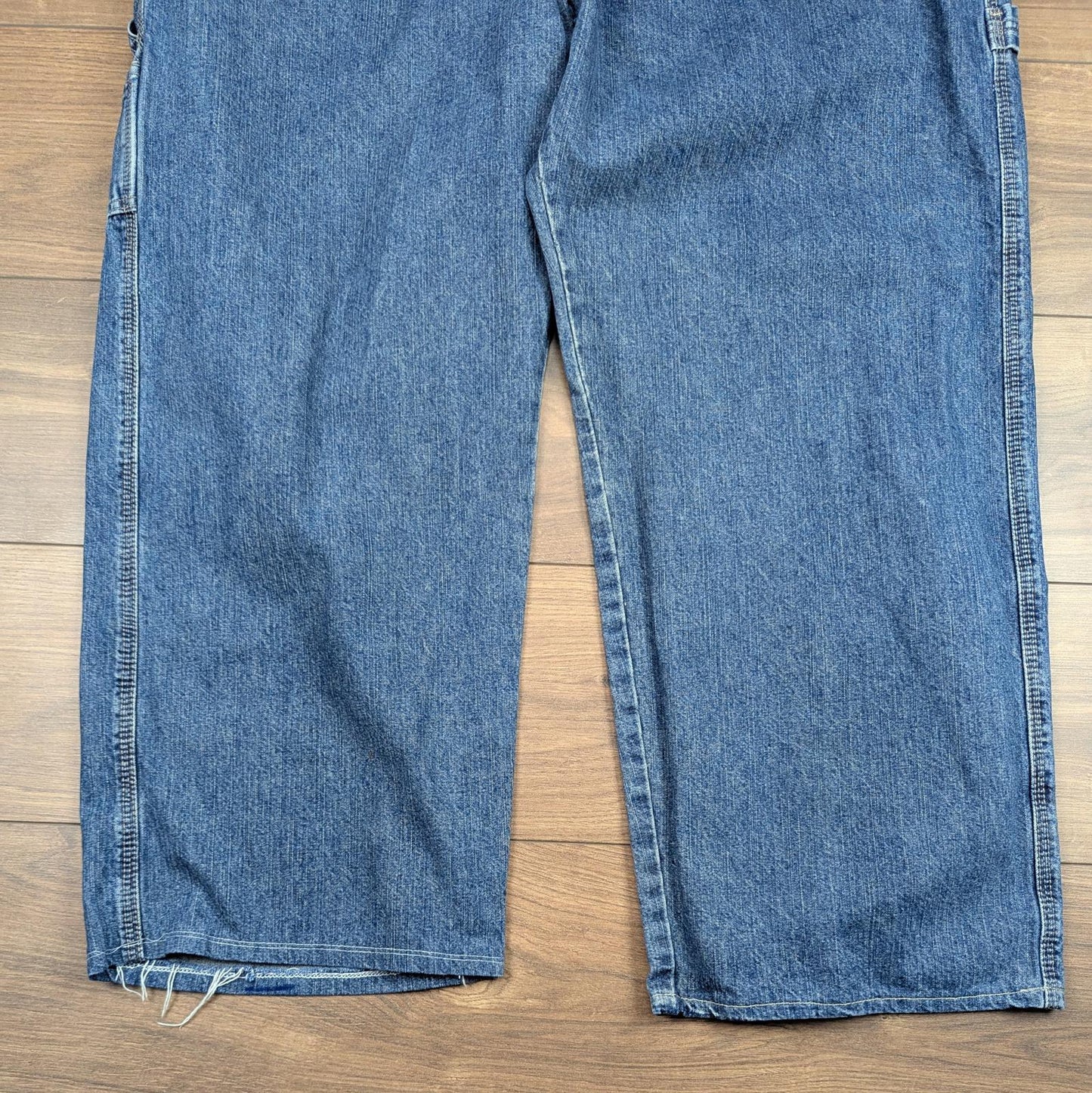 Blue Levi's Carpenter Jeans Baggy Cargo Hip-Hop Skater Straight Leg W46 L28