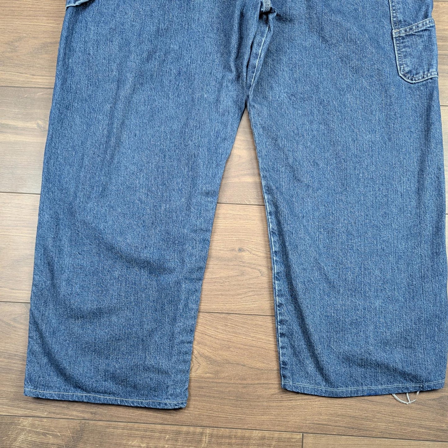 Blue Levi's Carpenter Jeans Baggy Cargo Hip-Hop Skater Straight Leg W46 L28