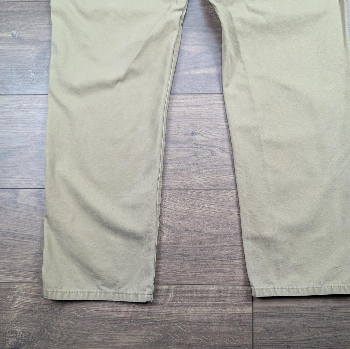 Tan Vintage Wrangler Carpenter Jeans Trousers Cargo Straight Leg W36 L34