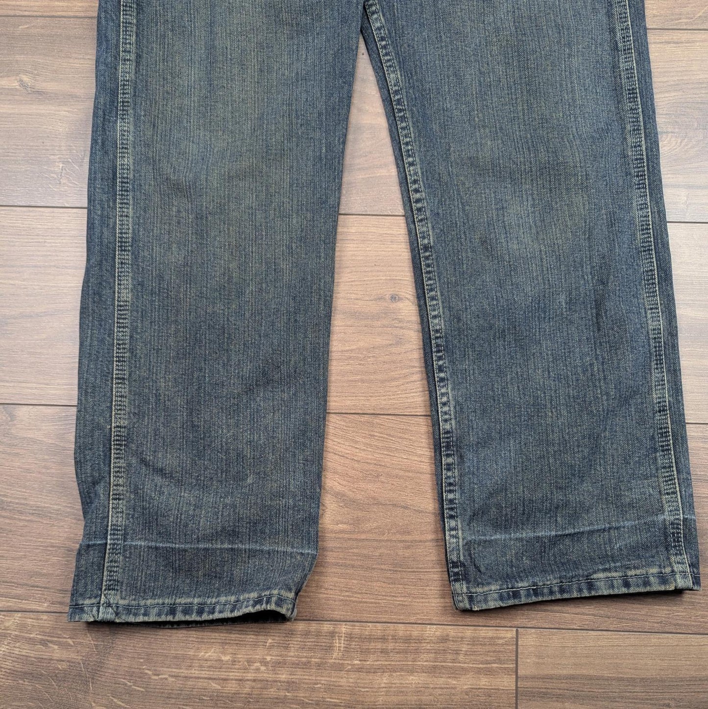 Black Vintage Lee Dungarees Carpenter Jeans Baggy Hip-Hop Skater W32 L32