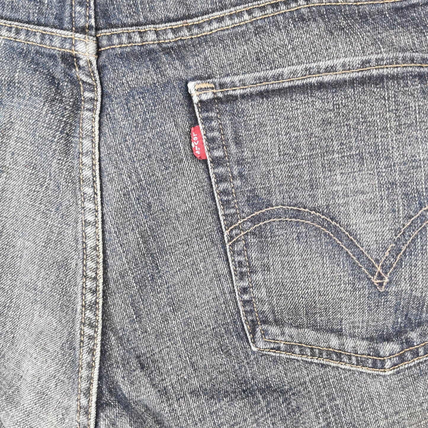 Vintage Levi's 511 Cut-off Blue Denim Jean Shorts Jorts W36