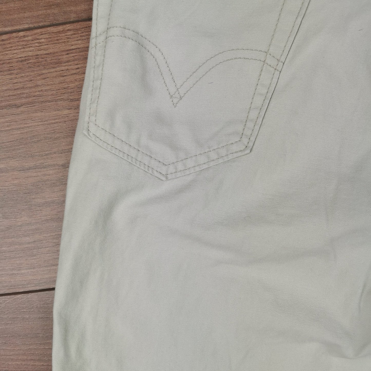 Vintage Levi's 505 Beige Stone Denim Shorts W30