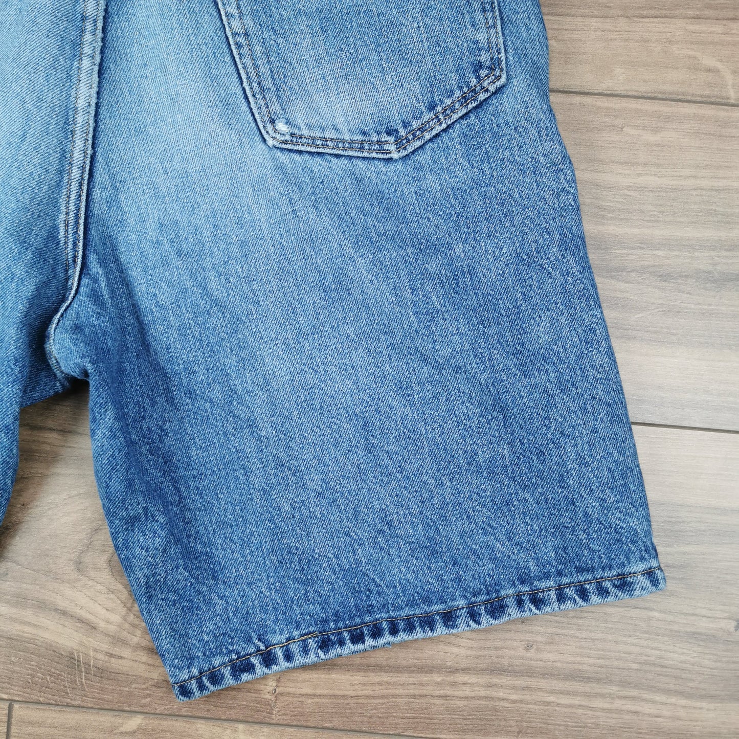 Vintage Lee Blue Denim Shorts Jorts Baggy Relaxed Fit W34