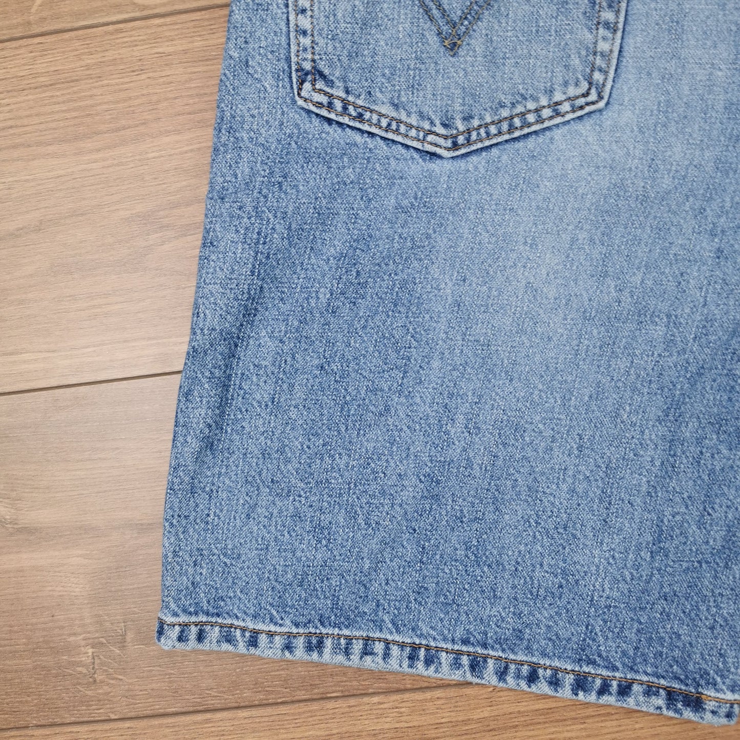 Vintage Levi's 550 Blue Denim Shorts Jorts Baggy Relaxed Fit W38