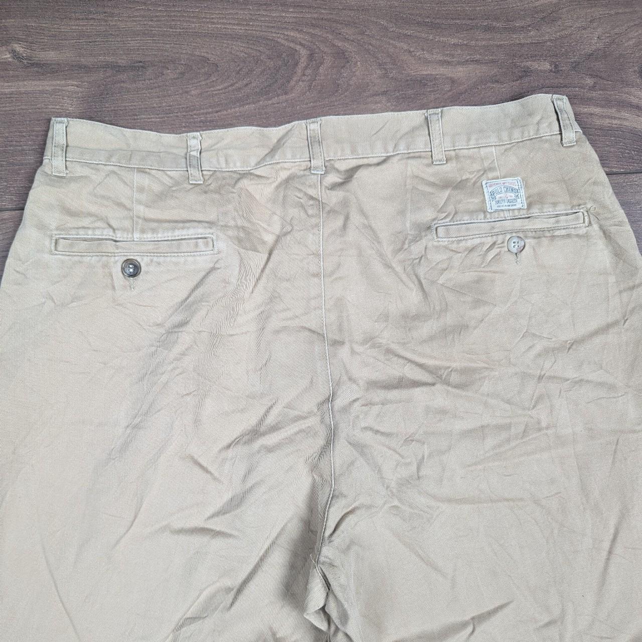 Vintage 80's Brown Polo Ralph Lauren Chino Trousers W36 L30