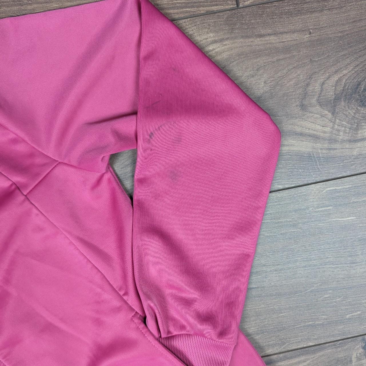 Vintage 00'S y2k Pink Adidas Trefoil Vintage Track Jacket Women's Size L UK 12