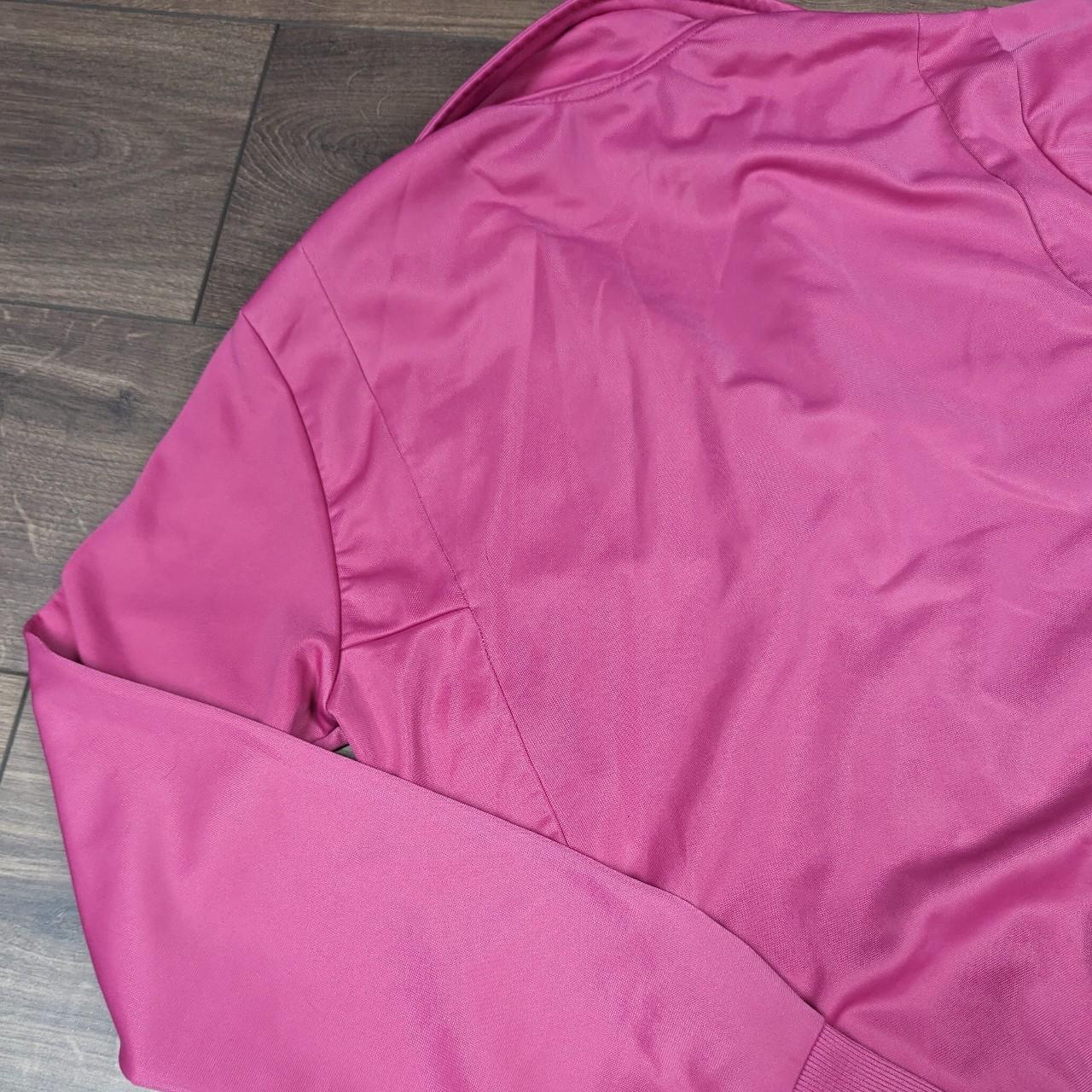 Vintage 00'S y2k Pink Adidas Trefoil Vintage Track Jacket Women's Size L UK 12