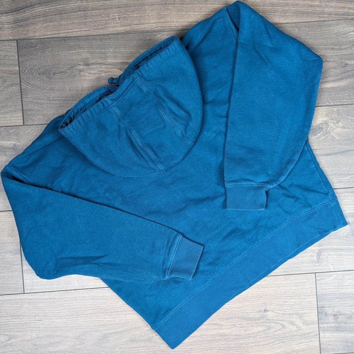 Vintage Fila Teal Blue Hoodie Women's XXL