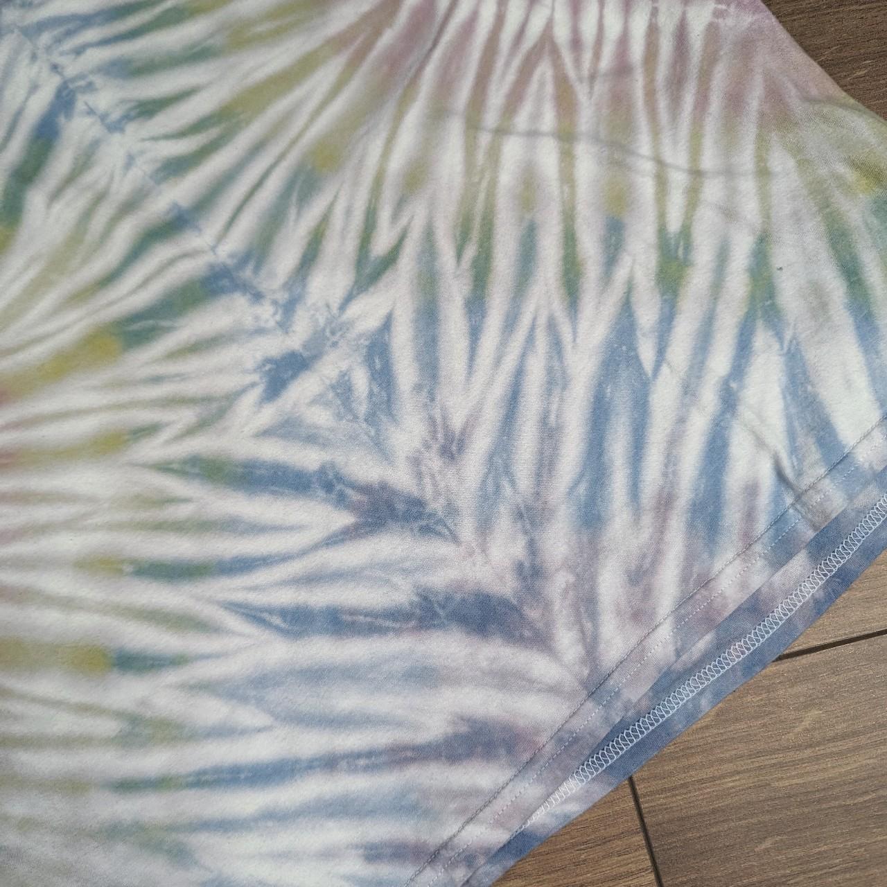 Vintage Multicoloured Pastel Tie Dye T-shirt Men's L