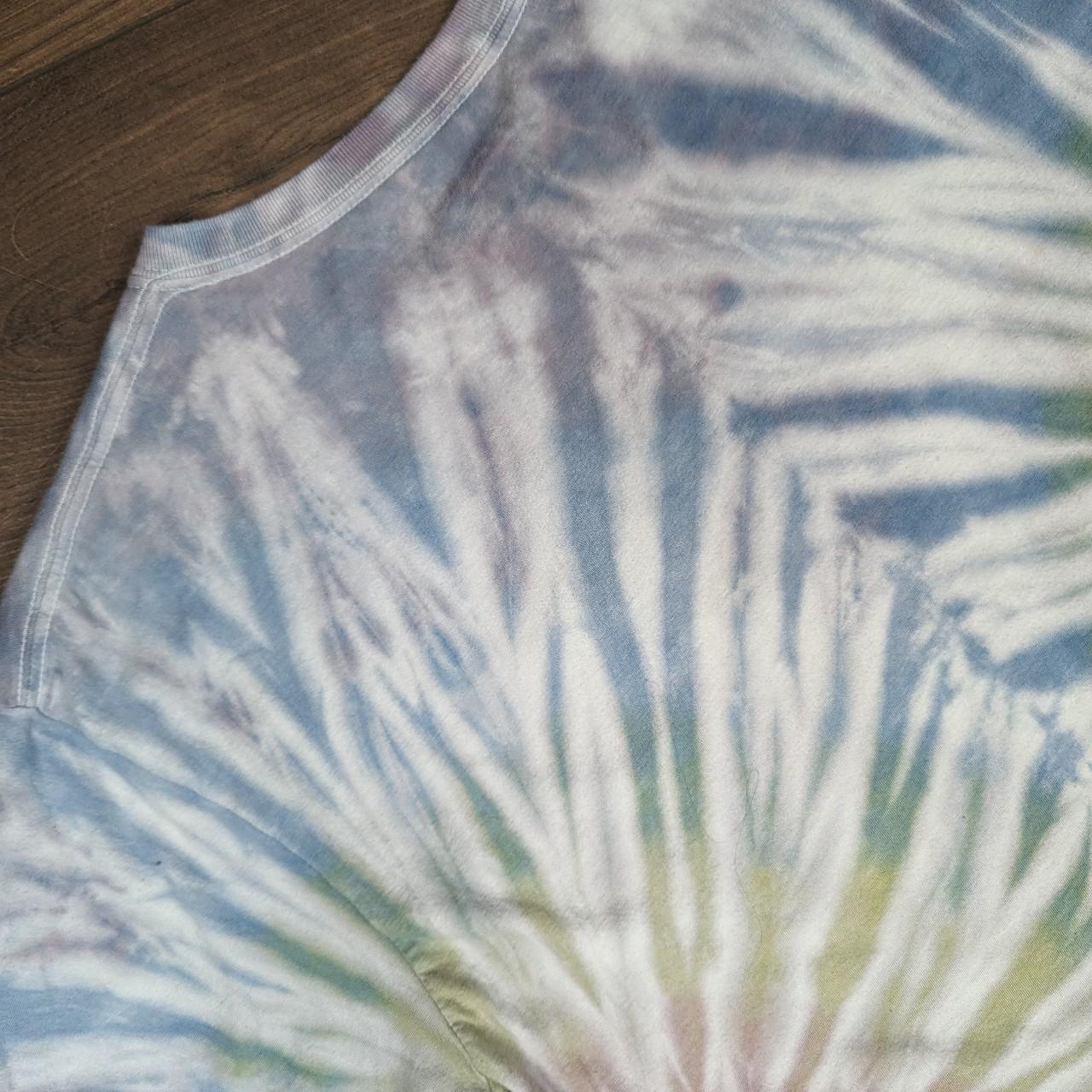 Vintage Multicoloured Pastel Tie Dye T-shirt Men's L