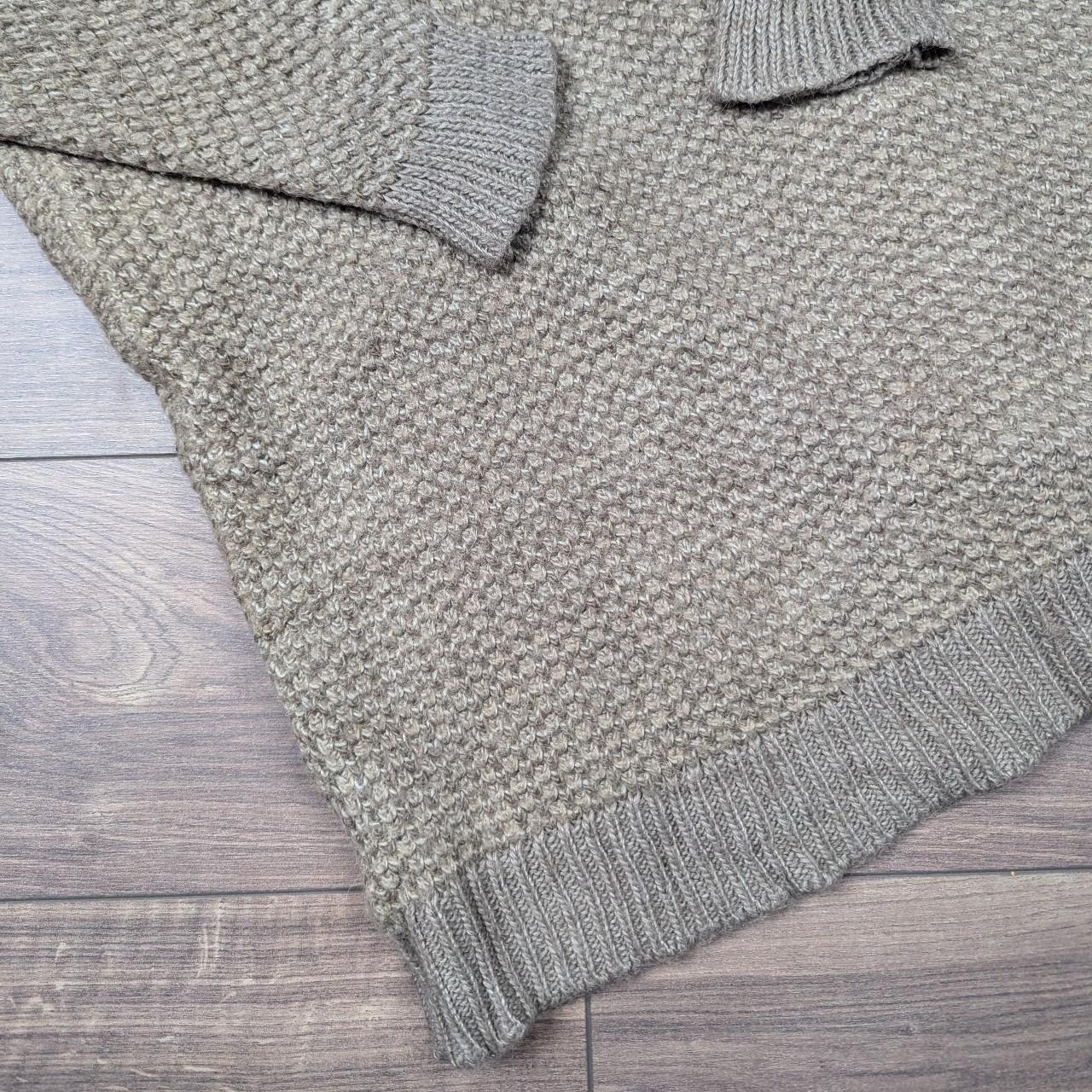 Lauren Ralph Lauren Vintage 00's Y2K Brown Thick Knit Long Cardigan Women's S/M