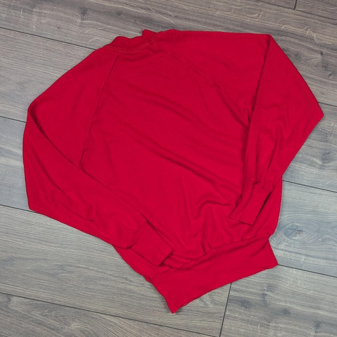 Vintage 1980's Red Tree Graphic Sweatshirt