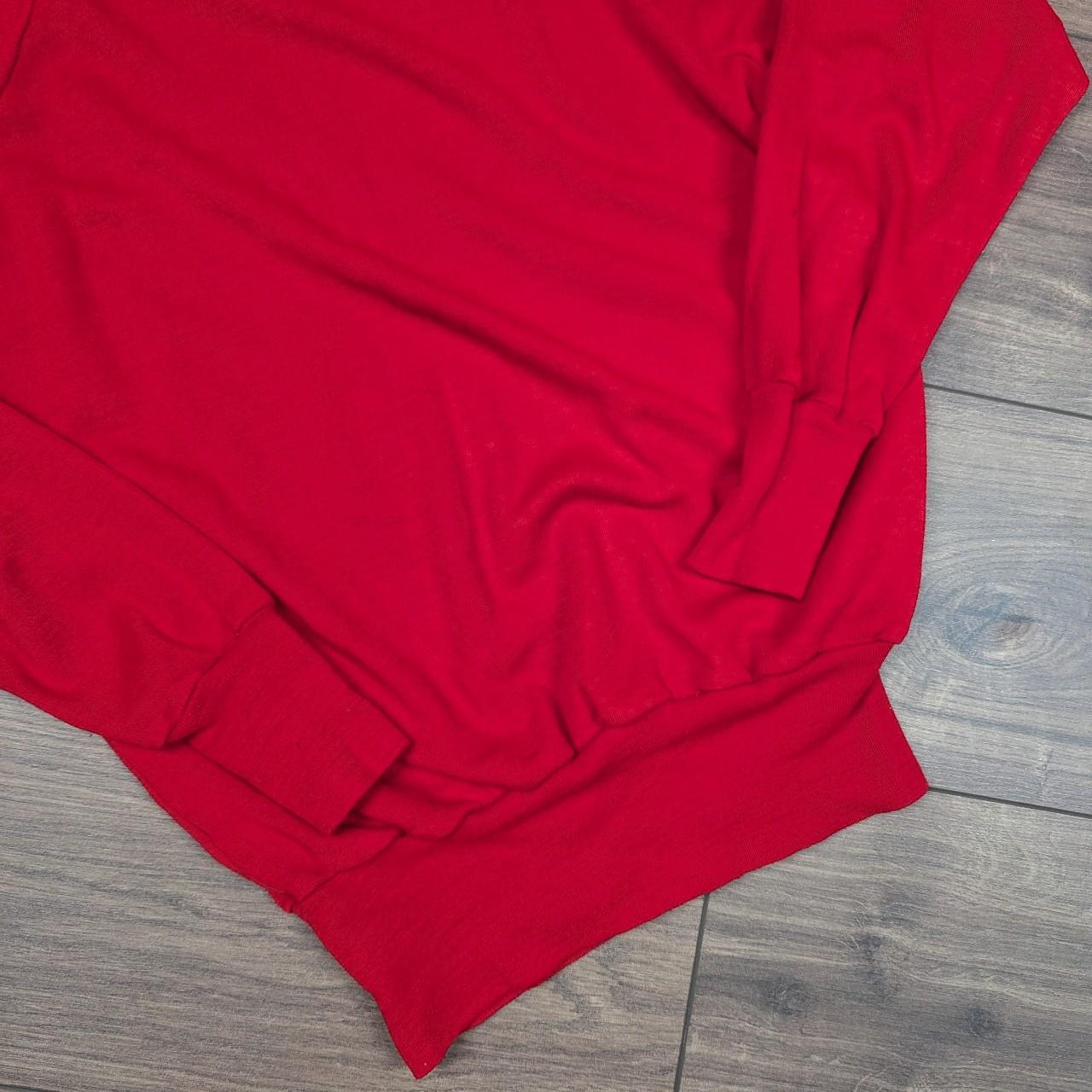Vintage 1980's Red Tree Graphic Sweatshirt