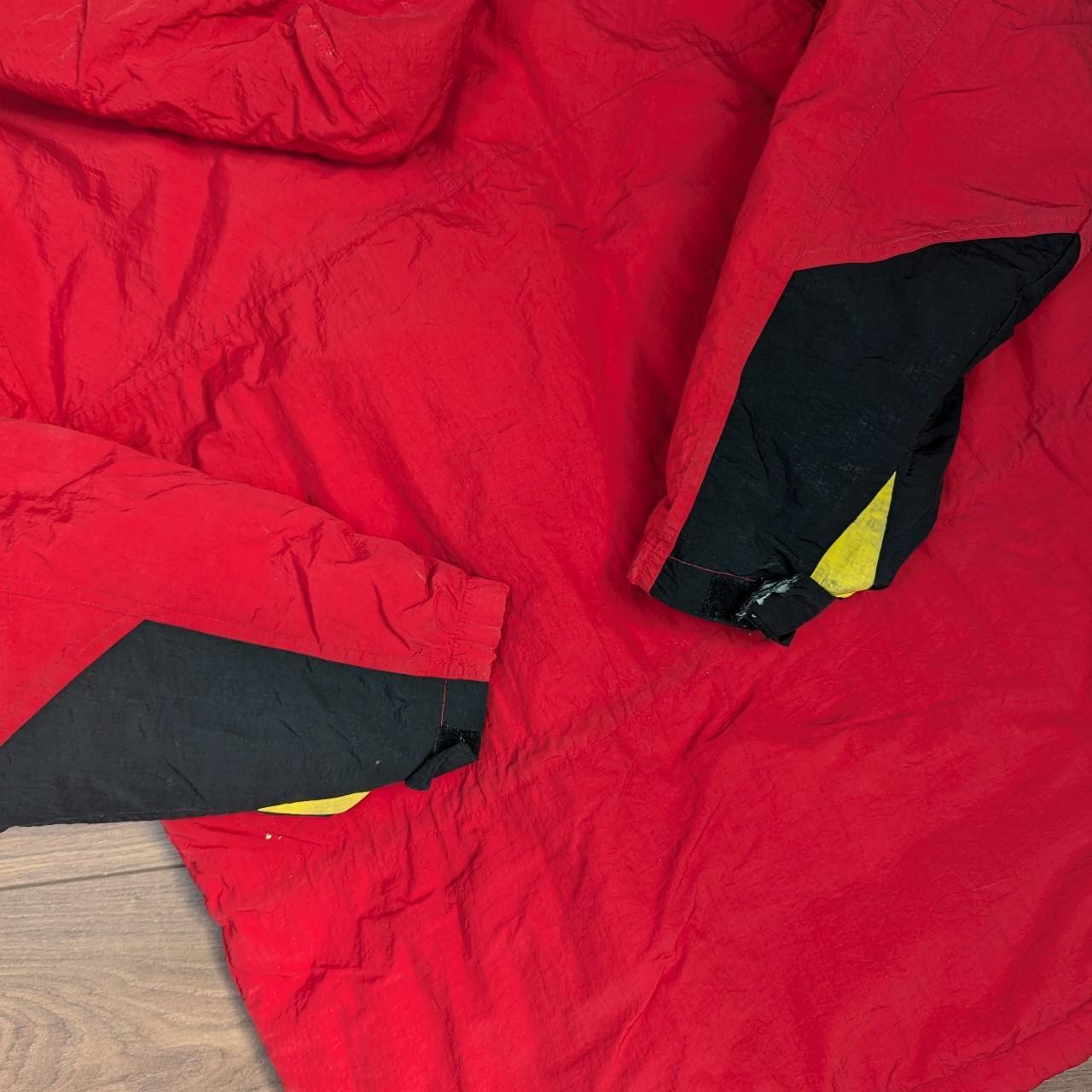 Red Vintage 1990's Marlboro Country Down Jacket Coat Men's L