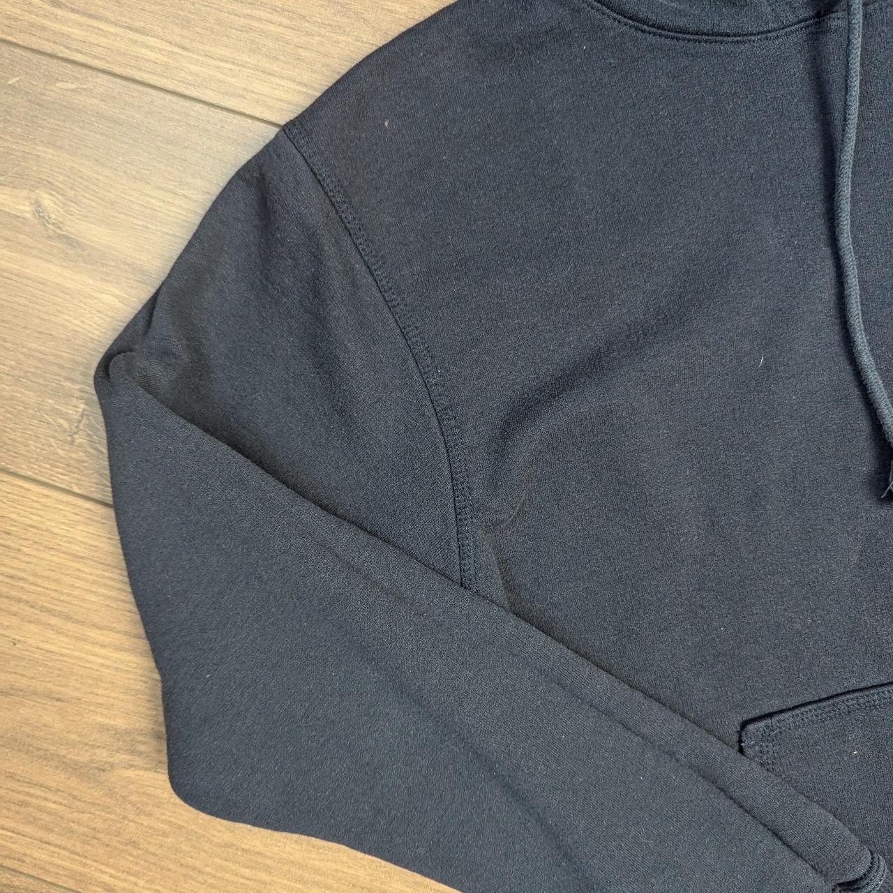 Navy Vintage Champion Logo Hoodie Men's S