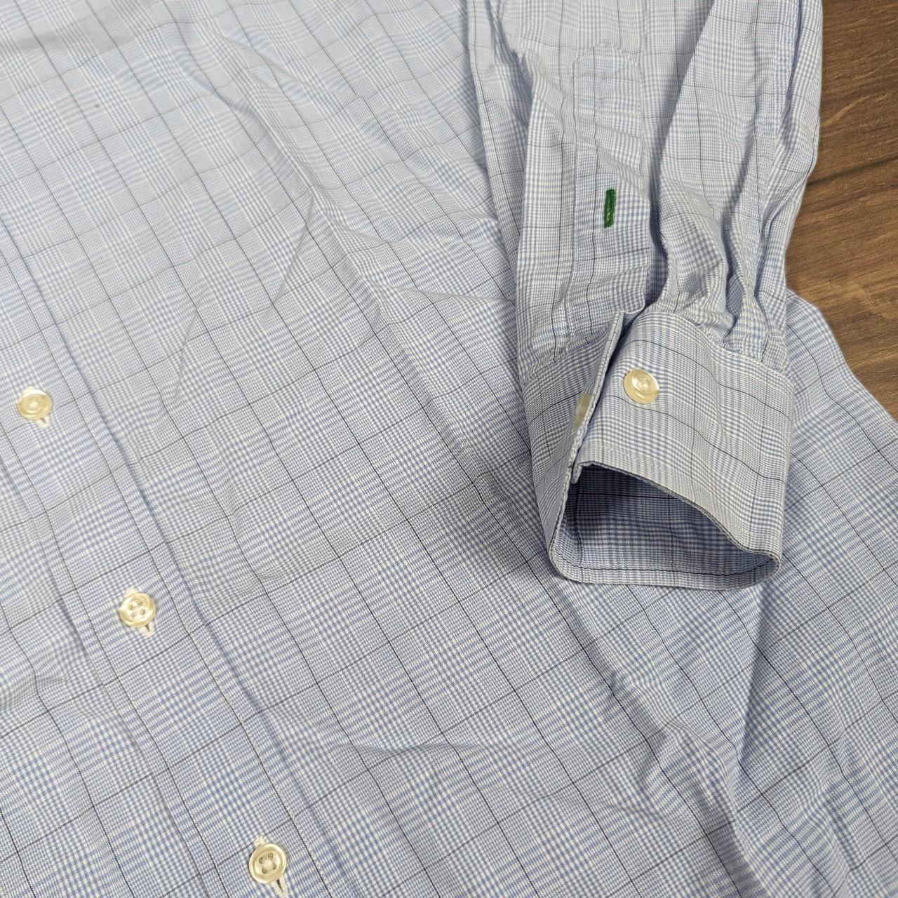 Tommy Hilfiger Slim Fit Long Sleeve Blue Shirt 15.5/33 Mens M