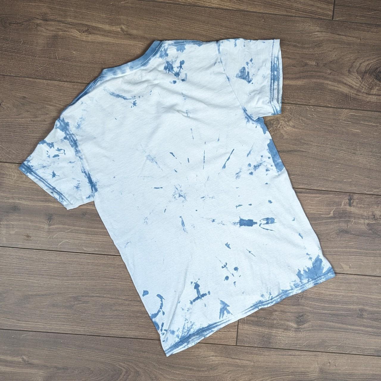 Vintage Blue/White Tie Dye T-shirt Men's S