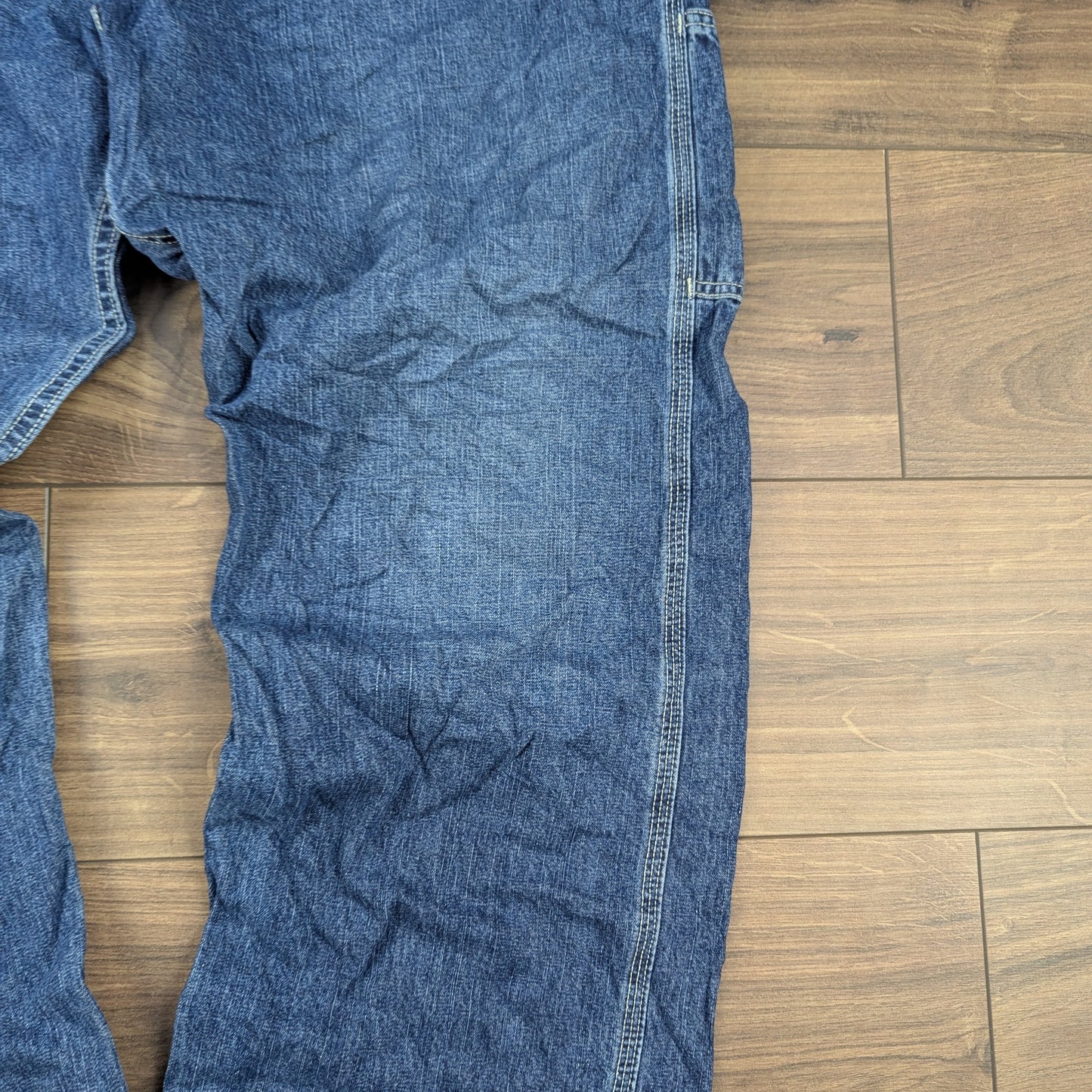 Levi's Blue Carpenter Straight Leg Jeans Baggy Y2K W46 L30