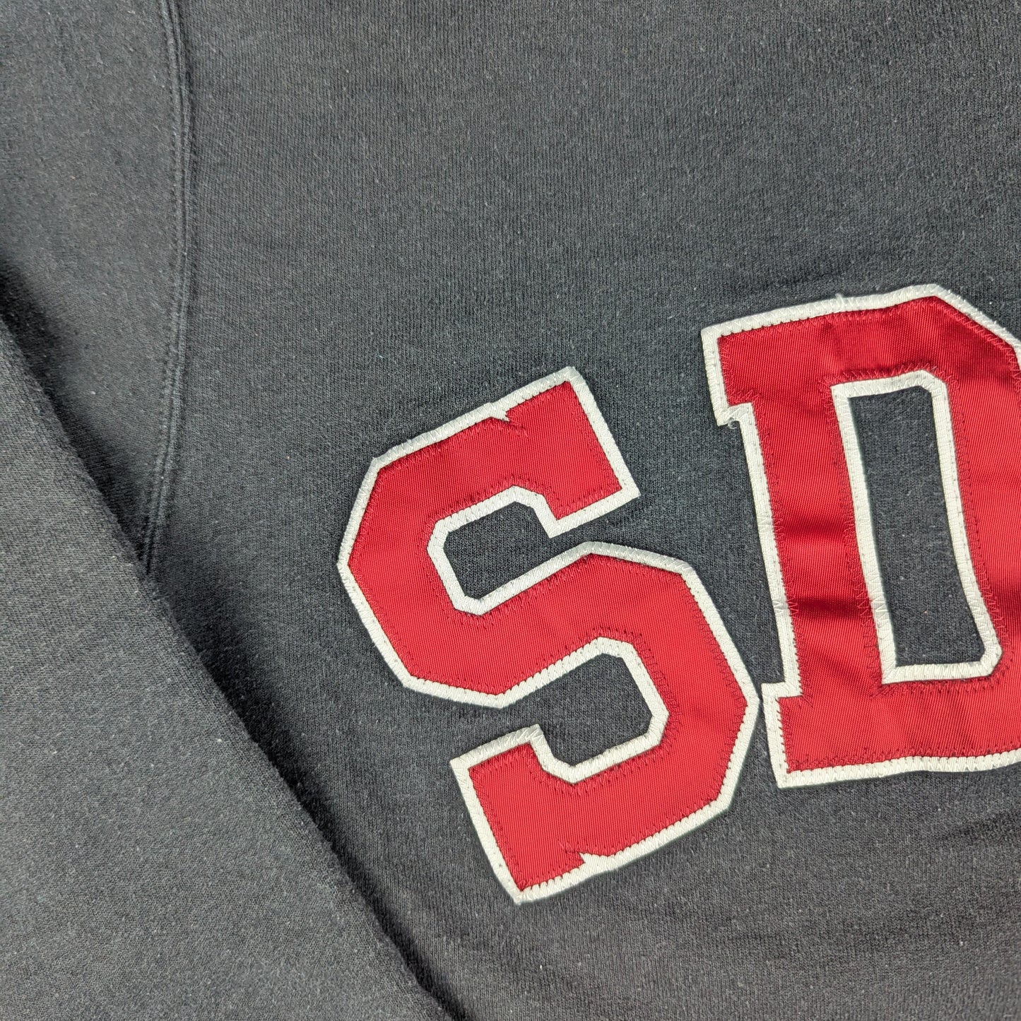 Black Vintage Champion SDSU College USA Sweatshirt Size M