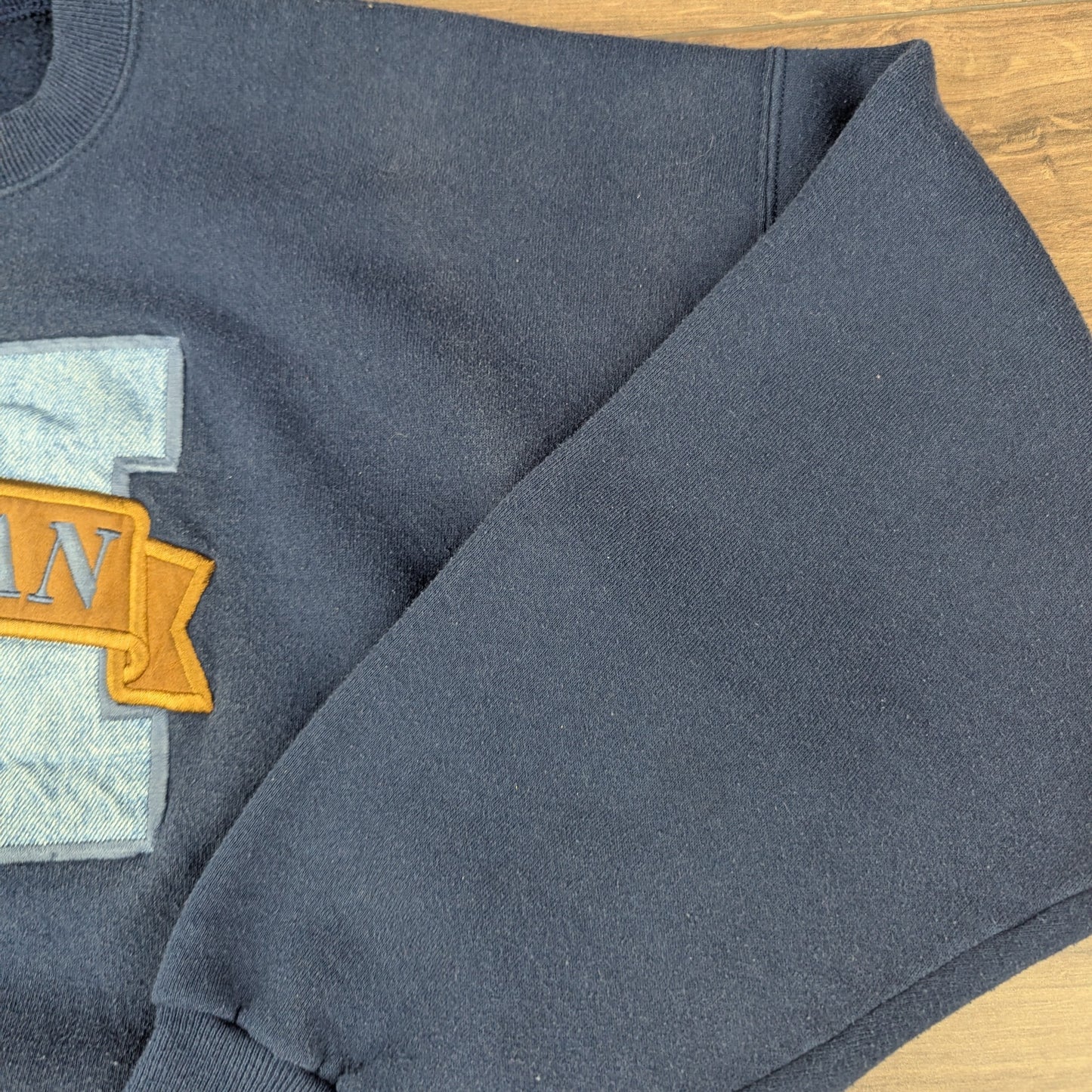 Lee Vintage 90's Michigan Embroidered Heavyweight USA Sweatshirt Size 2XL