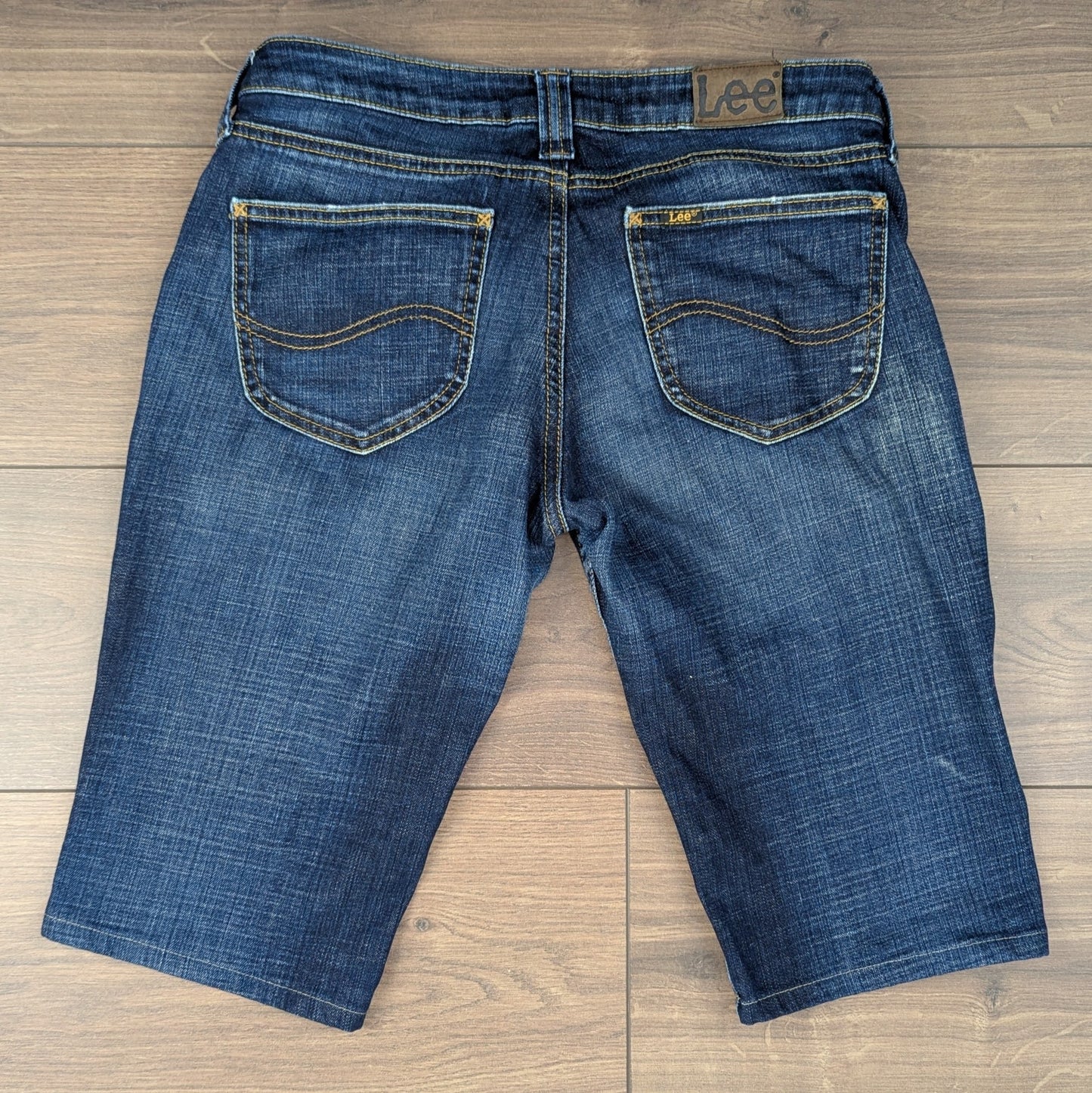 Vintage Lee Blue Low Rise Denim Shorts W31