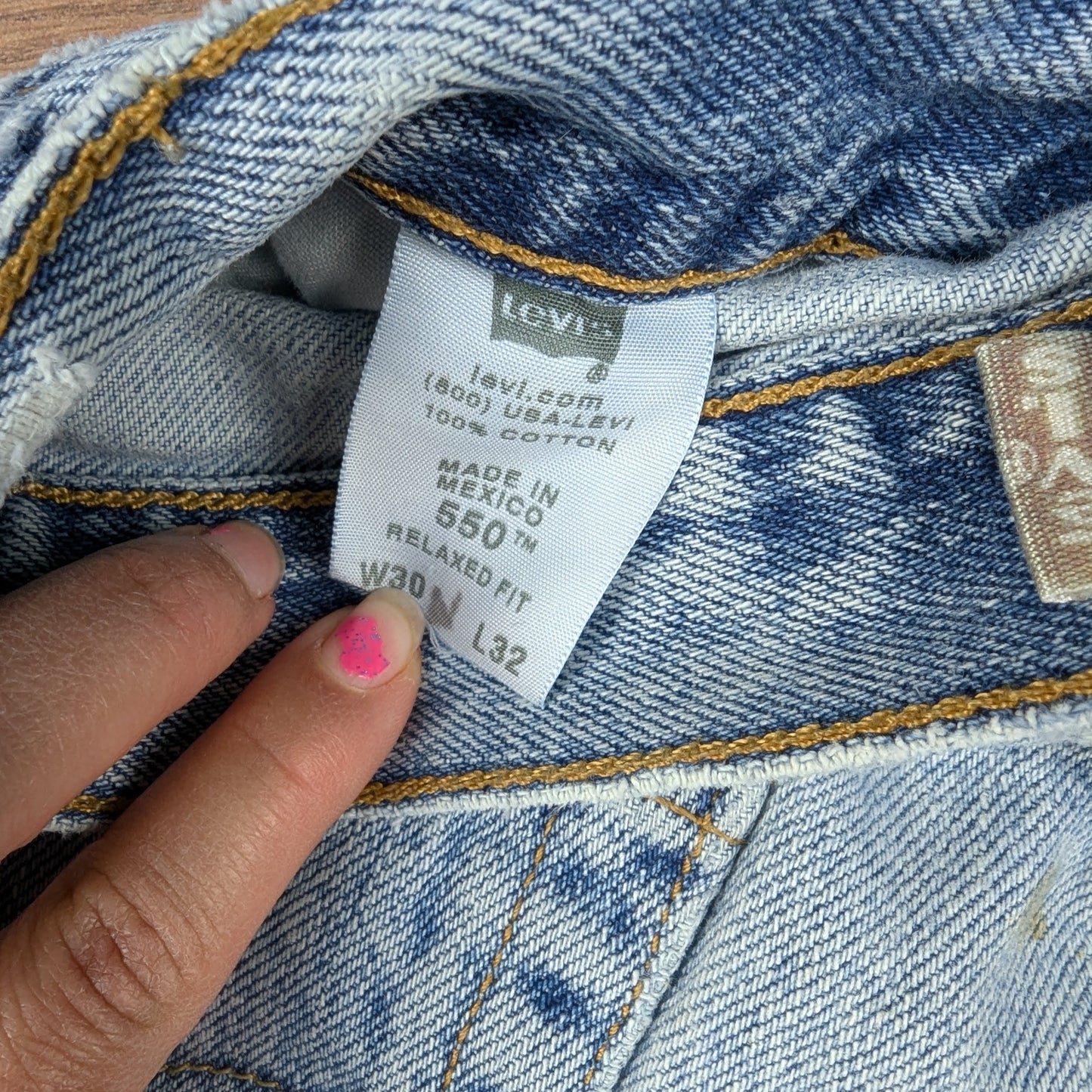 Vintage Levi's Blue Denim Shorts W30